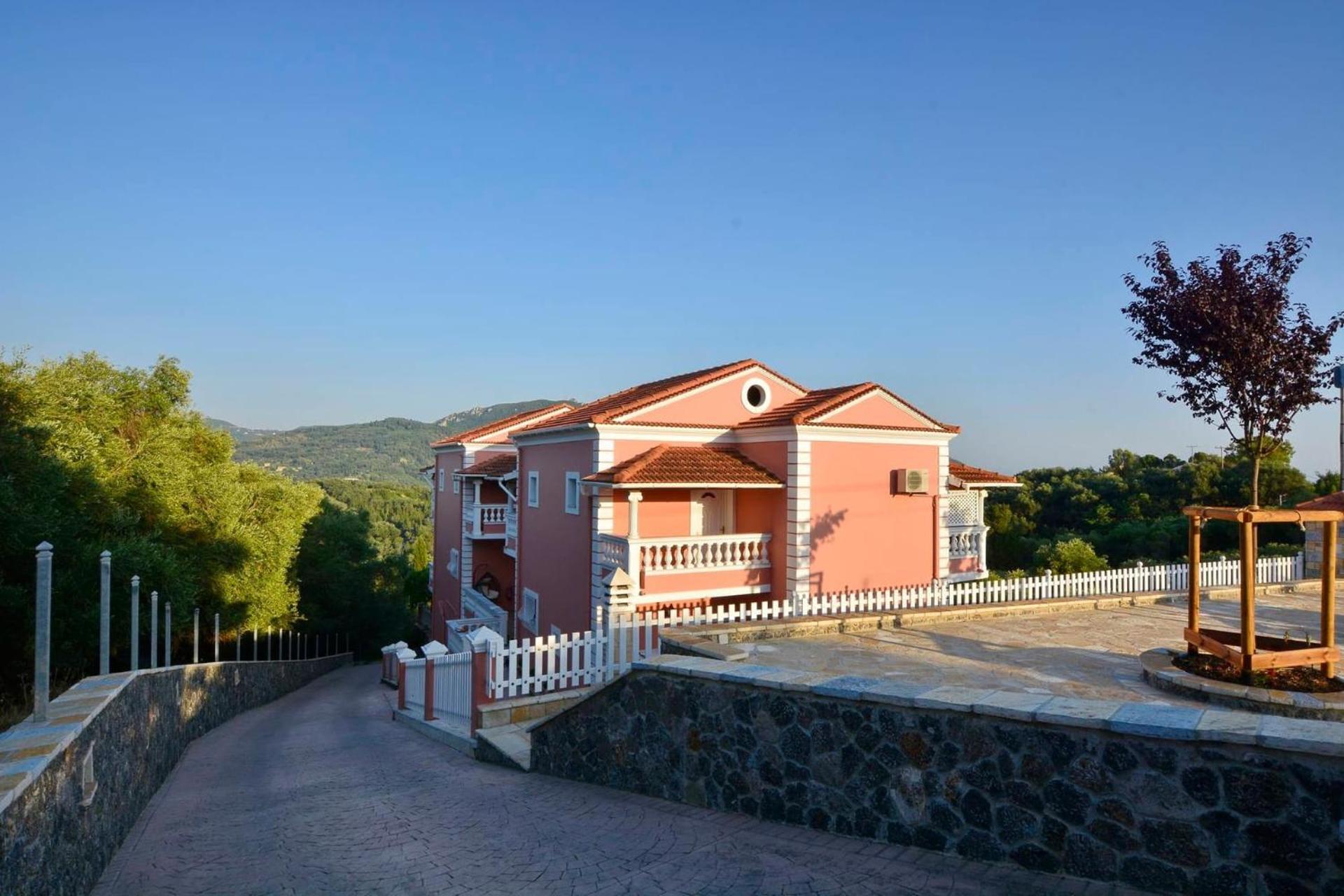 Tranquil Corfu Villa 3 Bedrooms Villa Chrinos Gated Pool view 2