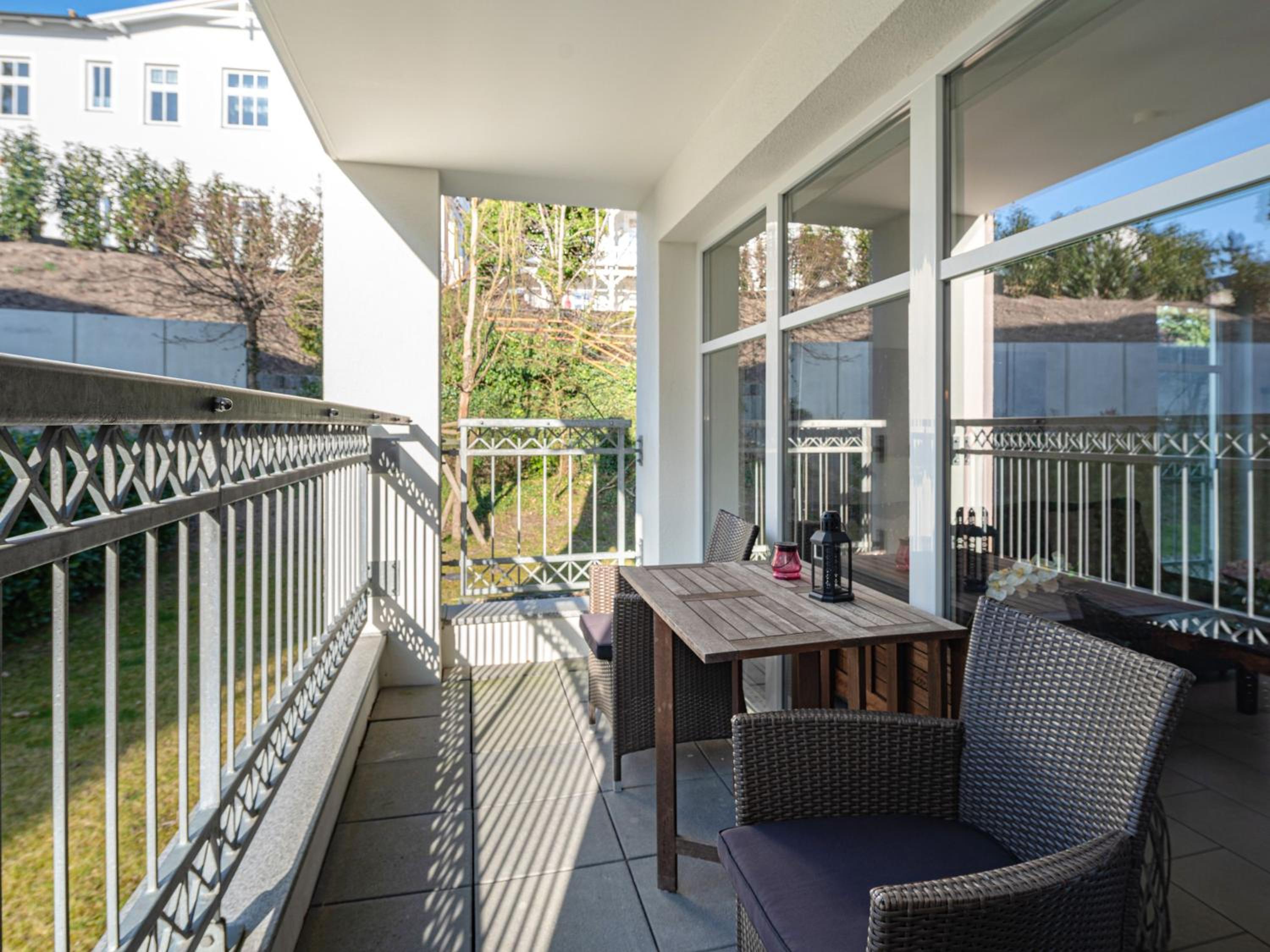 Dünenresidenz Königin Augusta - Wohnung 04 mit Balkon