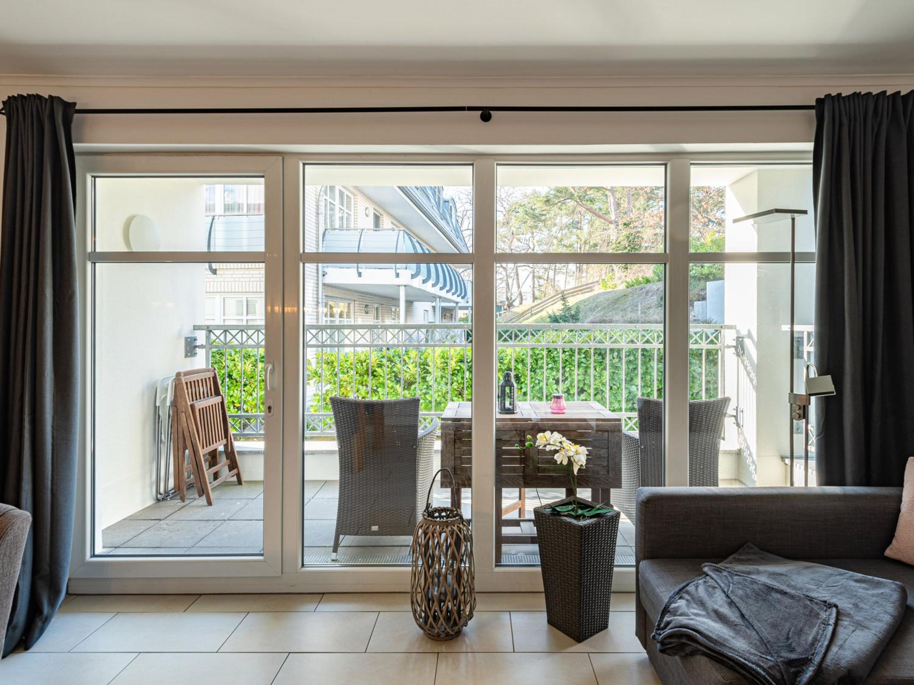 Dünenresidenz Königin Augusta - Wohnung 04 mit Balkon