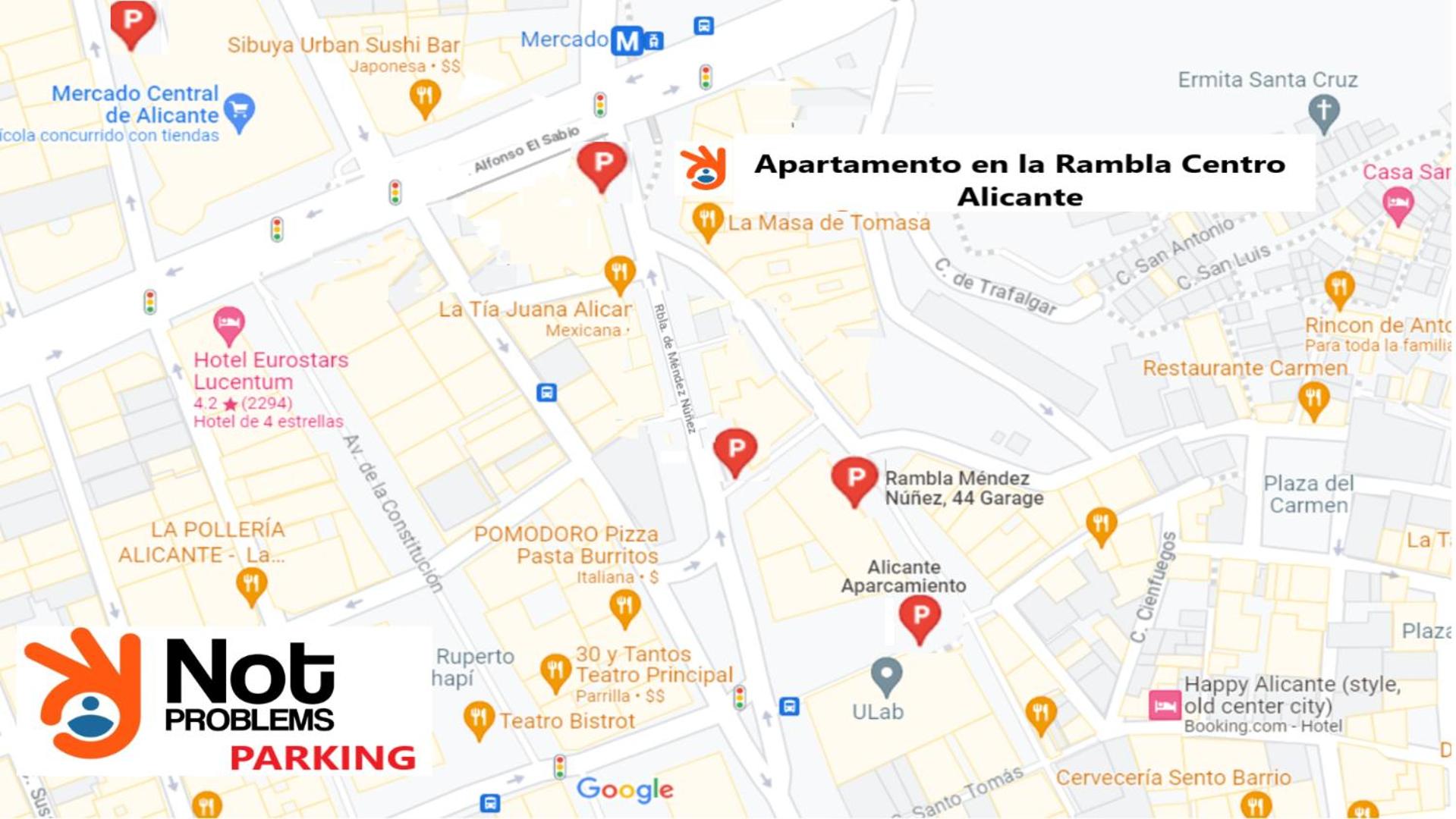 Apartamento en la Rambla Centro Alicante C