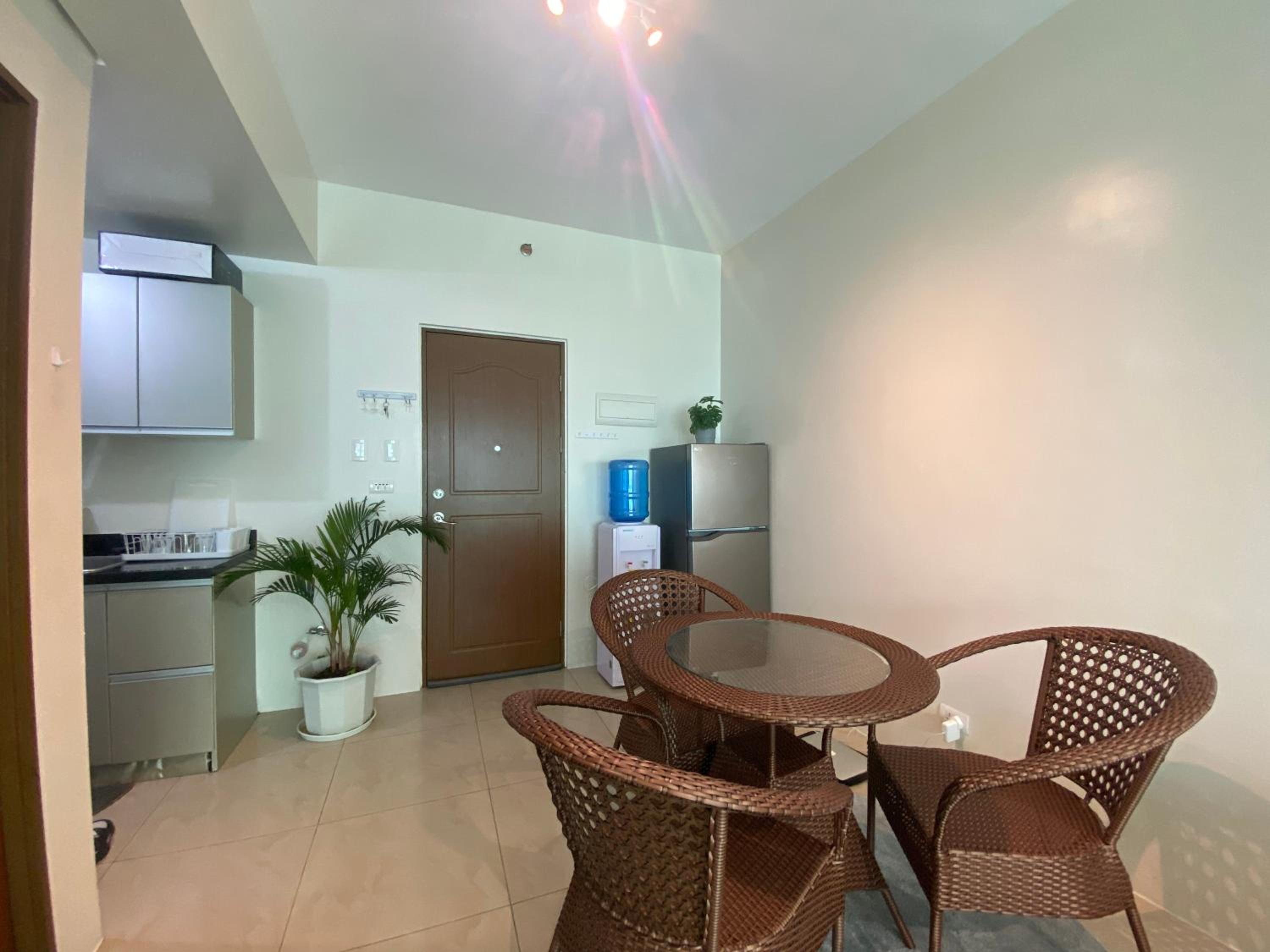 Family size Staycation in Makati with new year's firework balcony view
