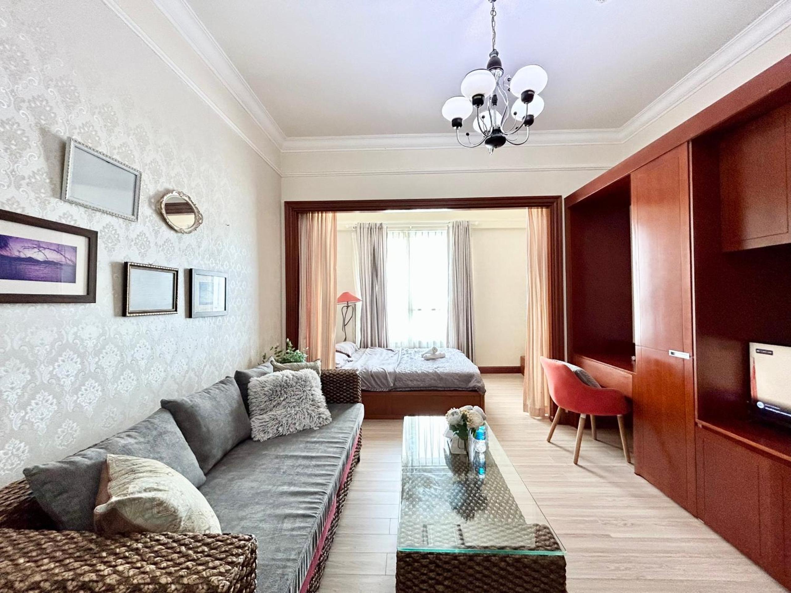 Chung cư the manor 2 phòng 38m2 view lầu cao nhìn ra thành phố
