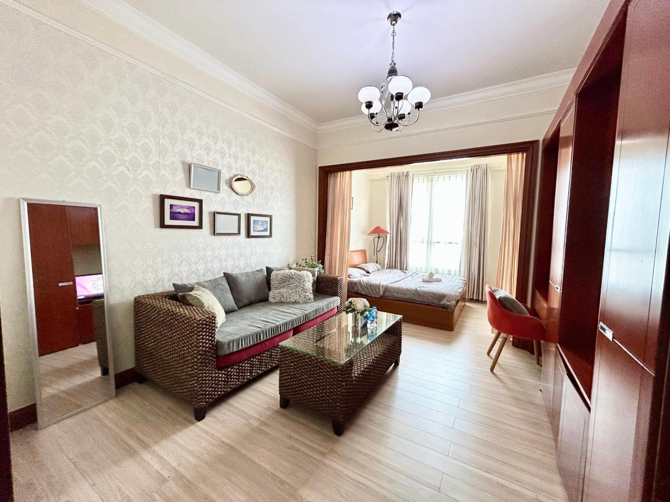 Chung cư the manor 2 phòng 38m2 view lầu cao nhìn ra thành phố