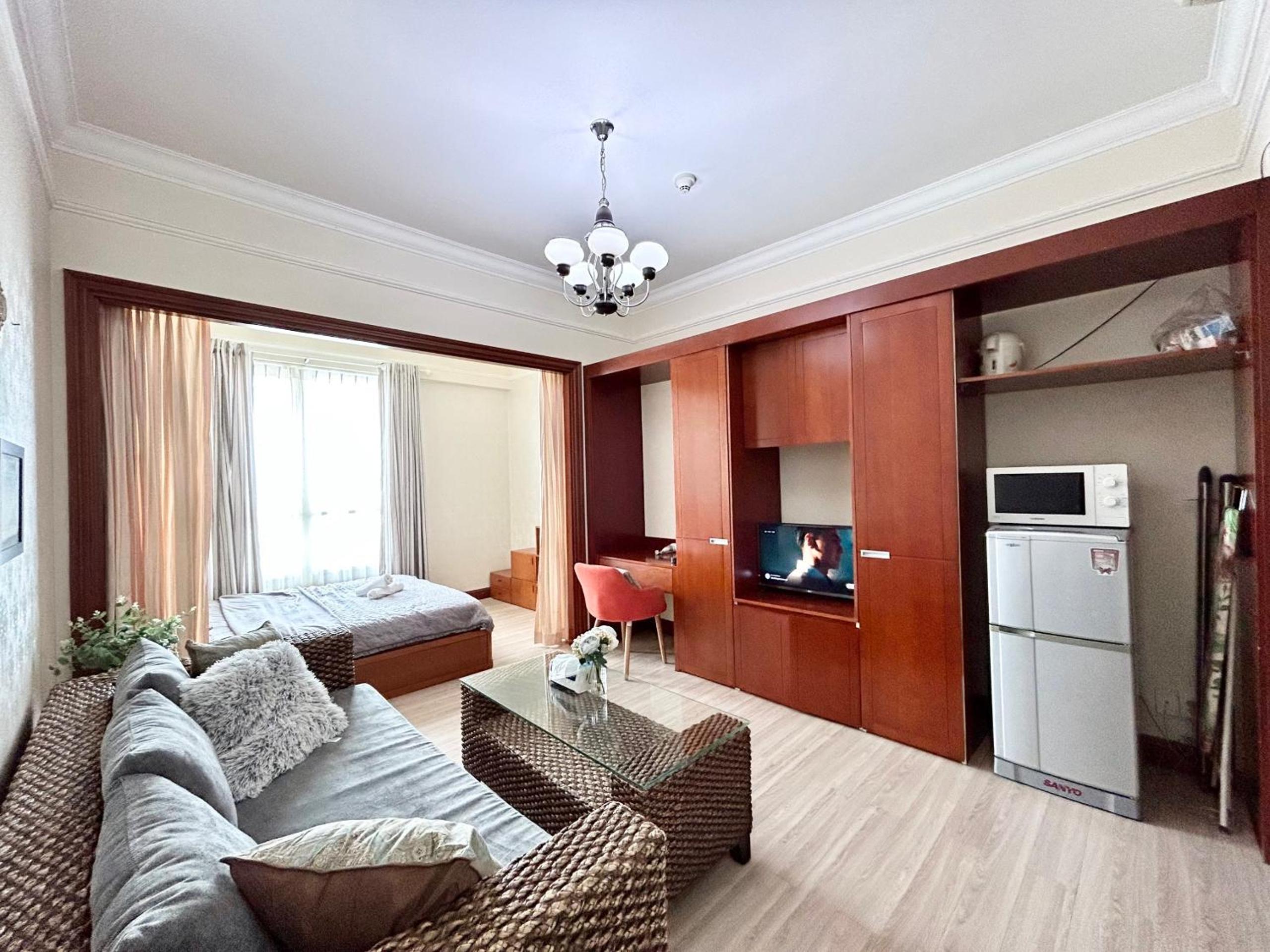 Chung cư the manor 2 phòng 38m2 view lầu cao nhìn ra thành phố