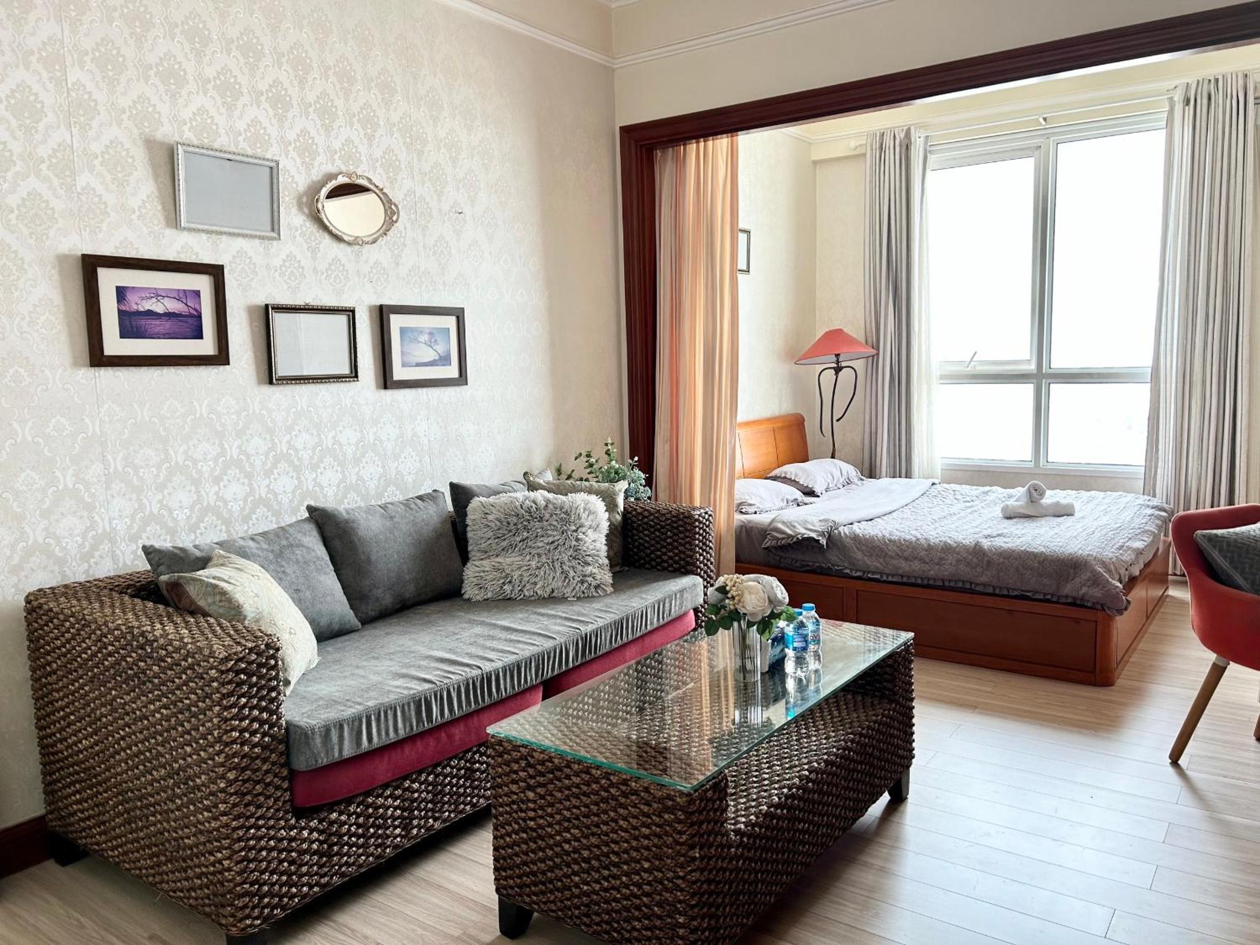Chung cư the manor 2 phòng 38m2 view lầu cao nhìn ra thành phố