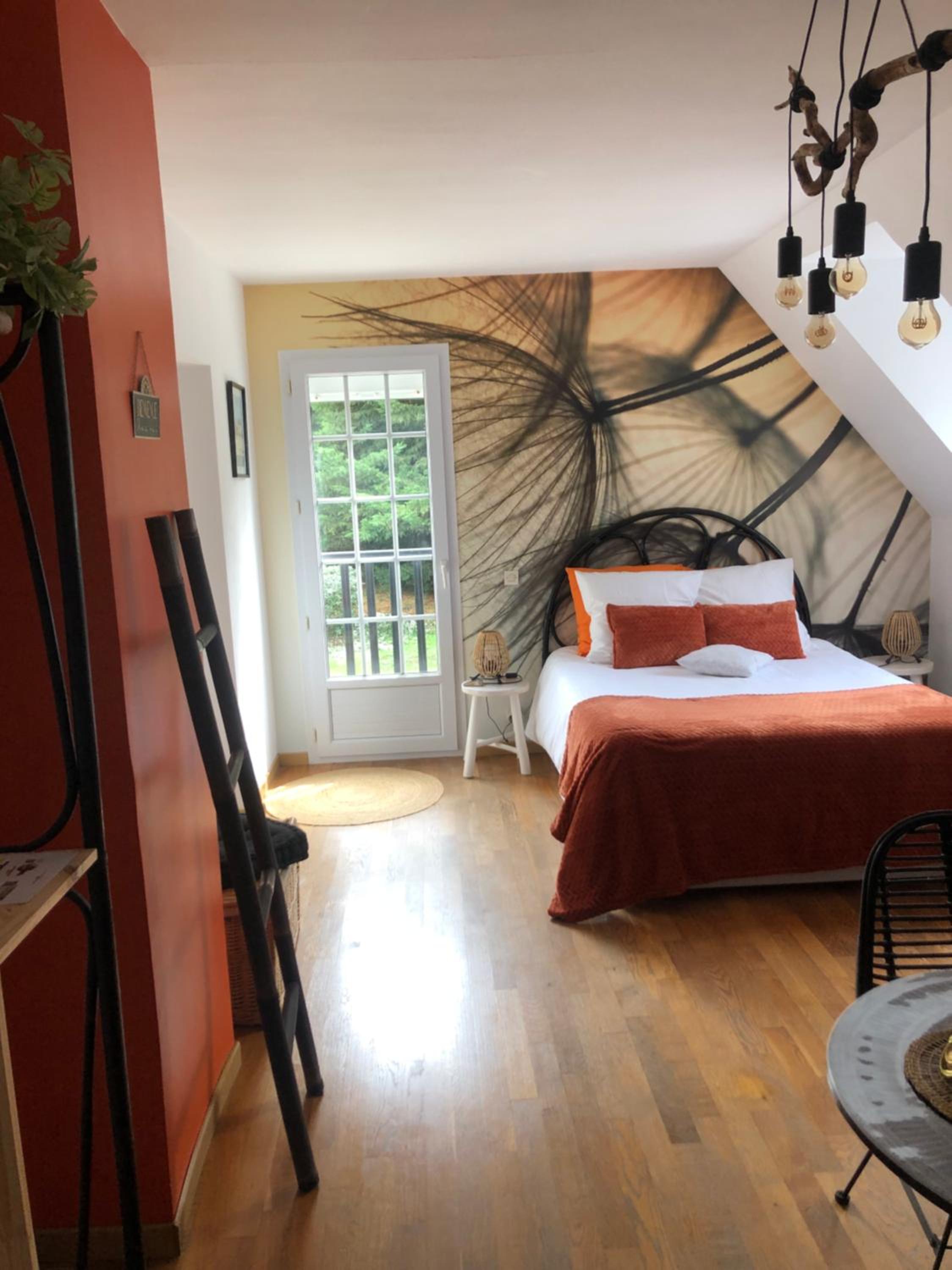Belle Chambre Double ORANGE Tout Bonnement Bien