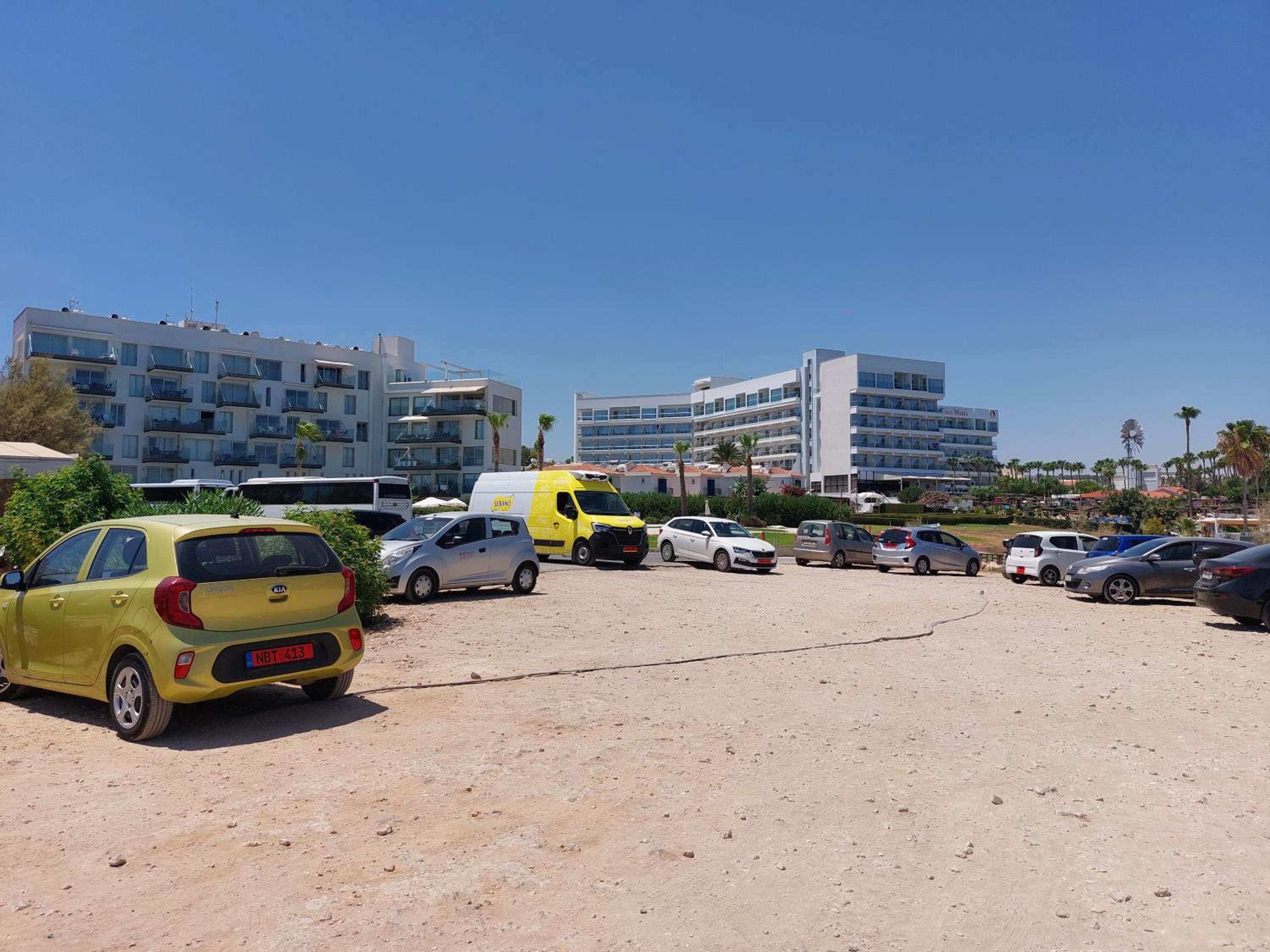 Cyprus Protaras Green Bay Beach House located behind thalassa apartments protaras