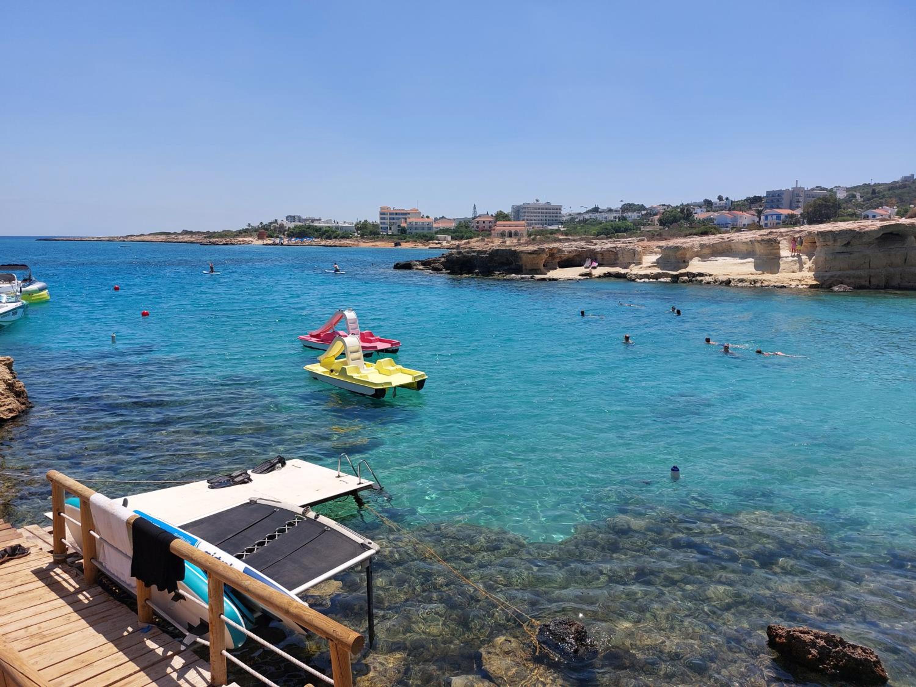 Cyprus Protaras Green Bay Beach House located behind thalassa apartments protaras