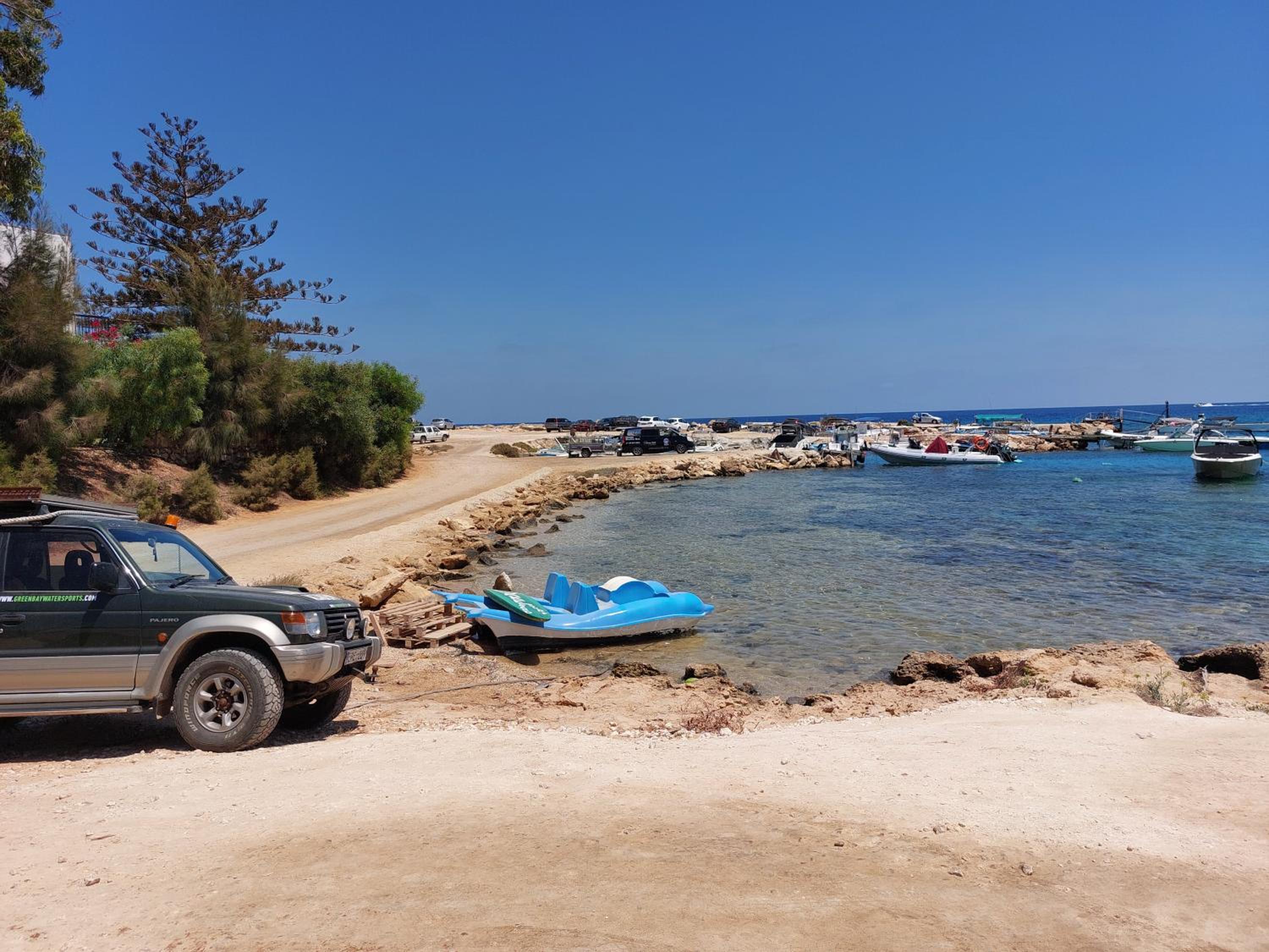 Cyprus Protaras Green Bay Beach House located behind thalassa apartments protaras