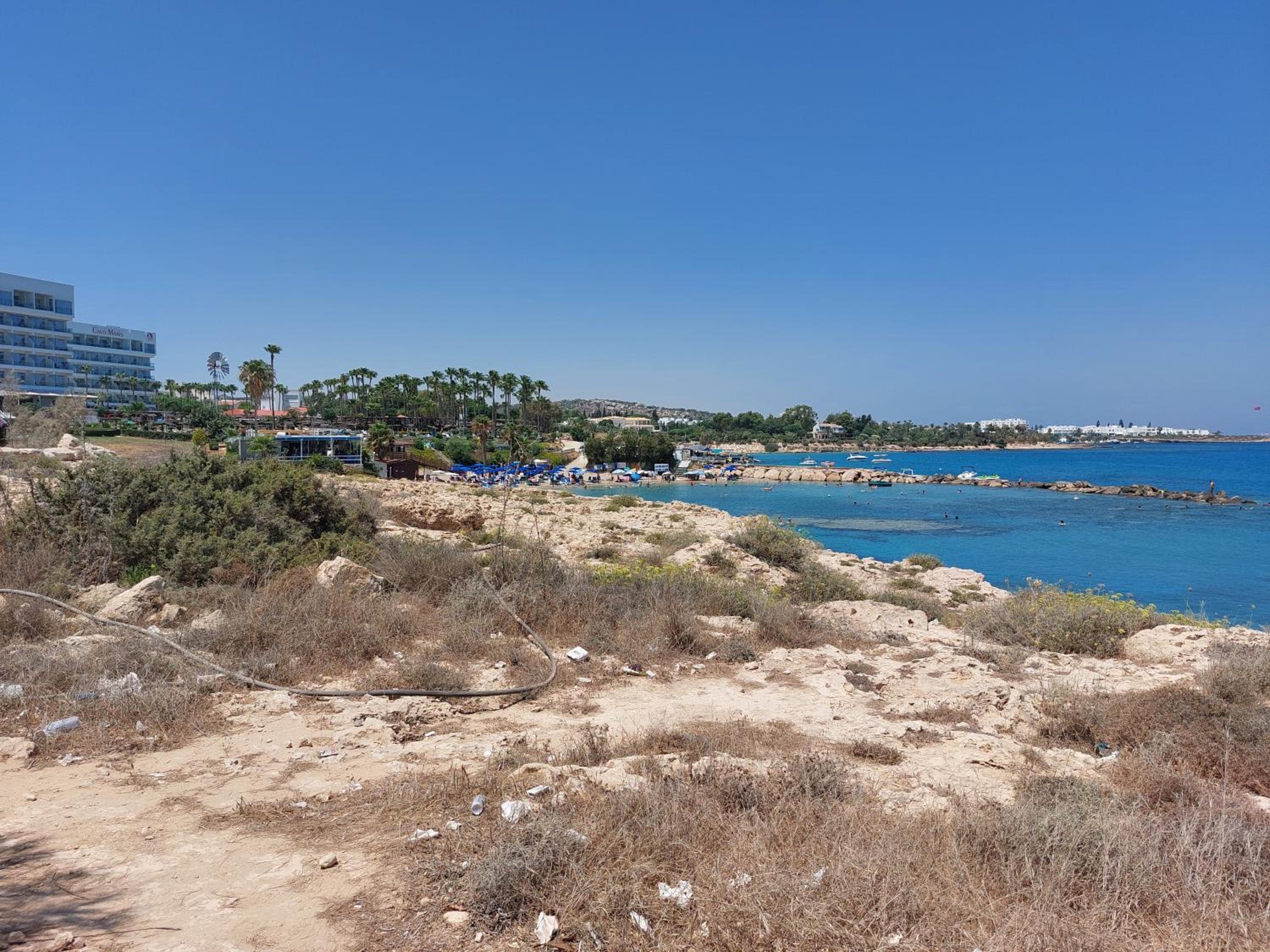 Cyprus Protaras Green Bay Beach House located behind thalassa apartments protaras