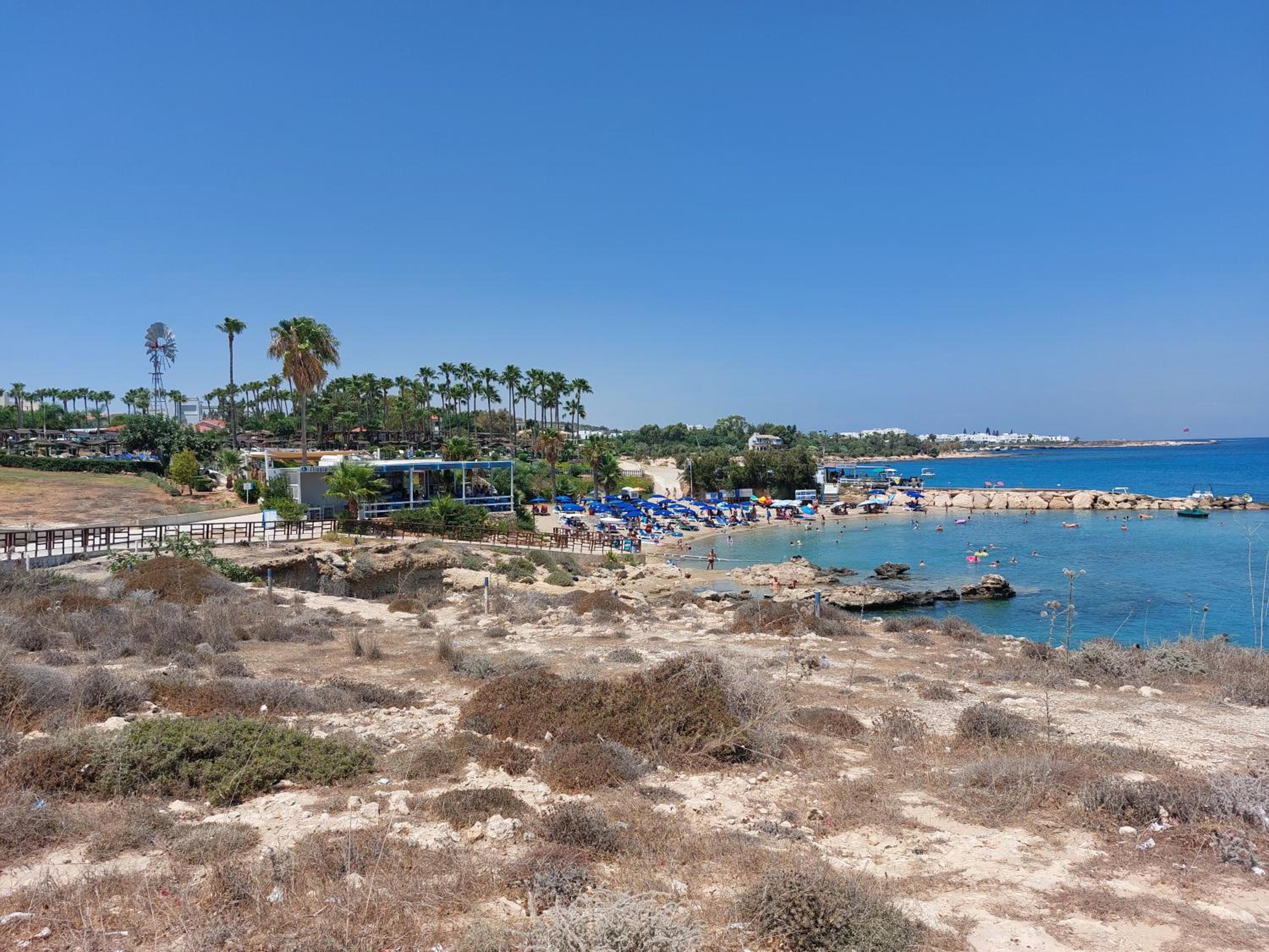 Cyprus Protaras Green Bay Beach House located behind thalassa apartments protaras
