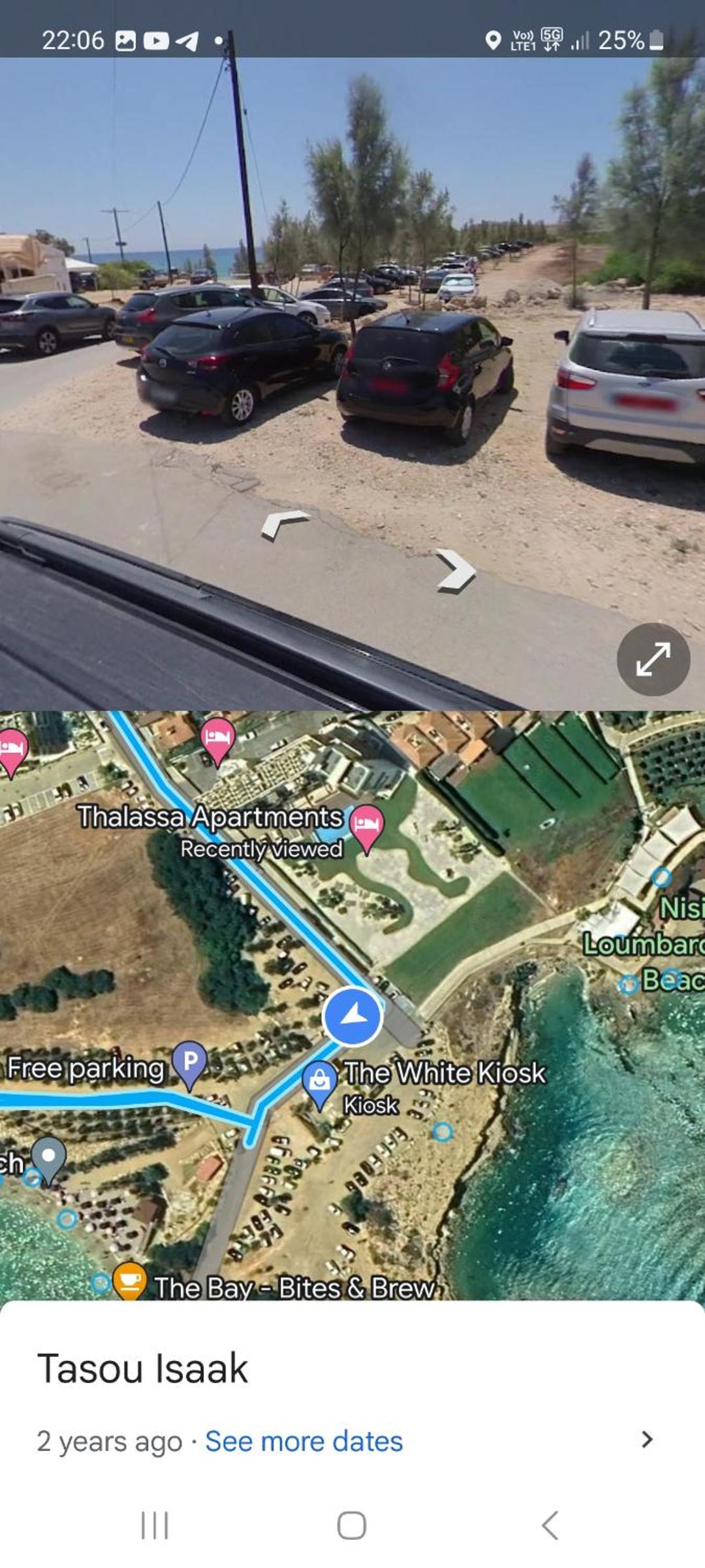 Cyprus Protaras Green Bay Beach House located behind thalassa apartments protaras