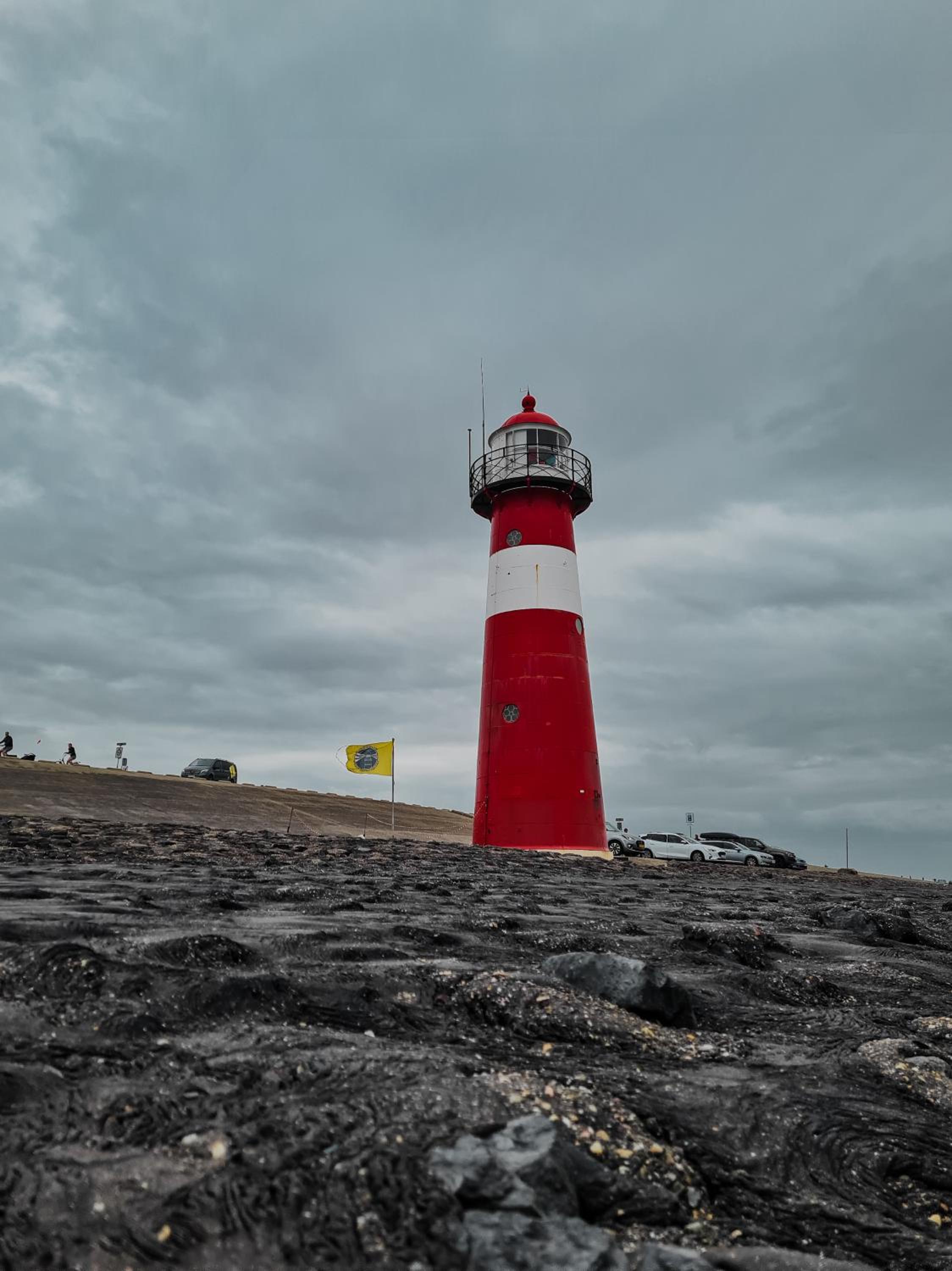 Pipowagen de Zwerveling aan zee view 2