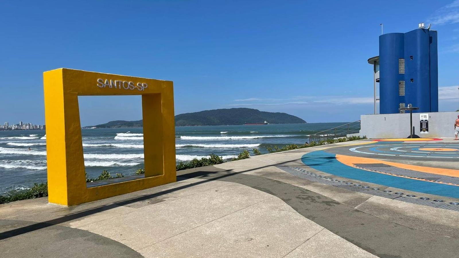 Apartamento em Santos 100m da praia