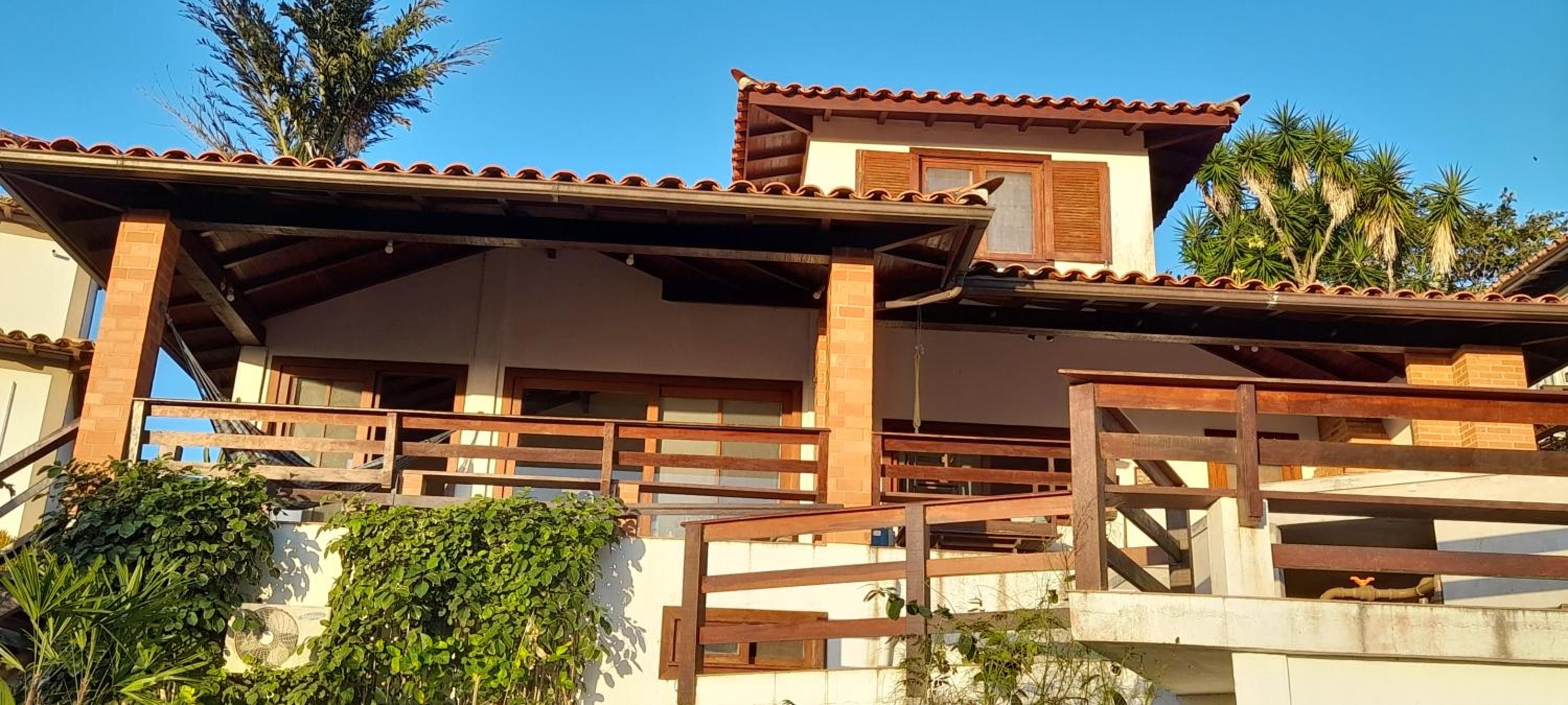Casa e piscina privativa, vista para o mar em condomínio pé na areia