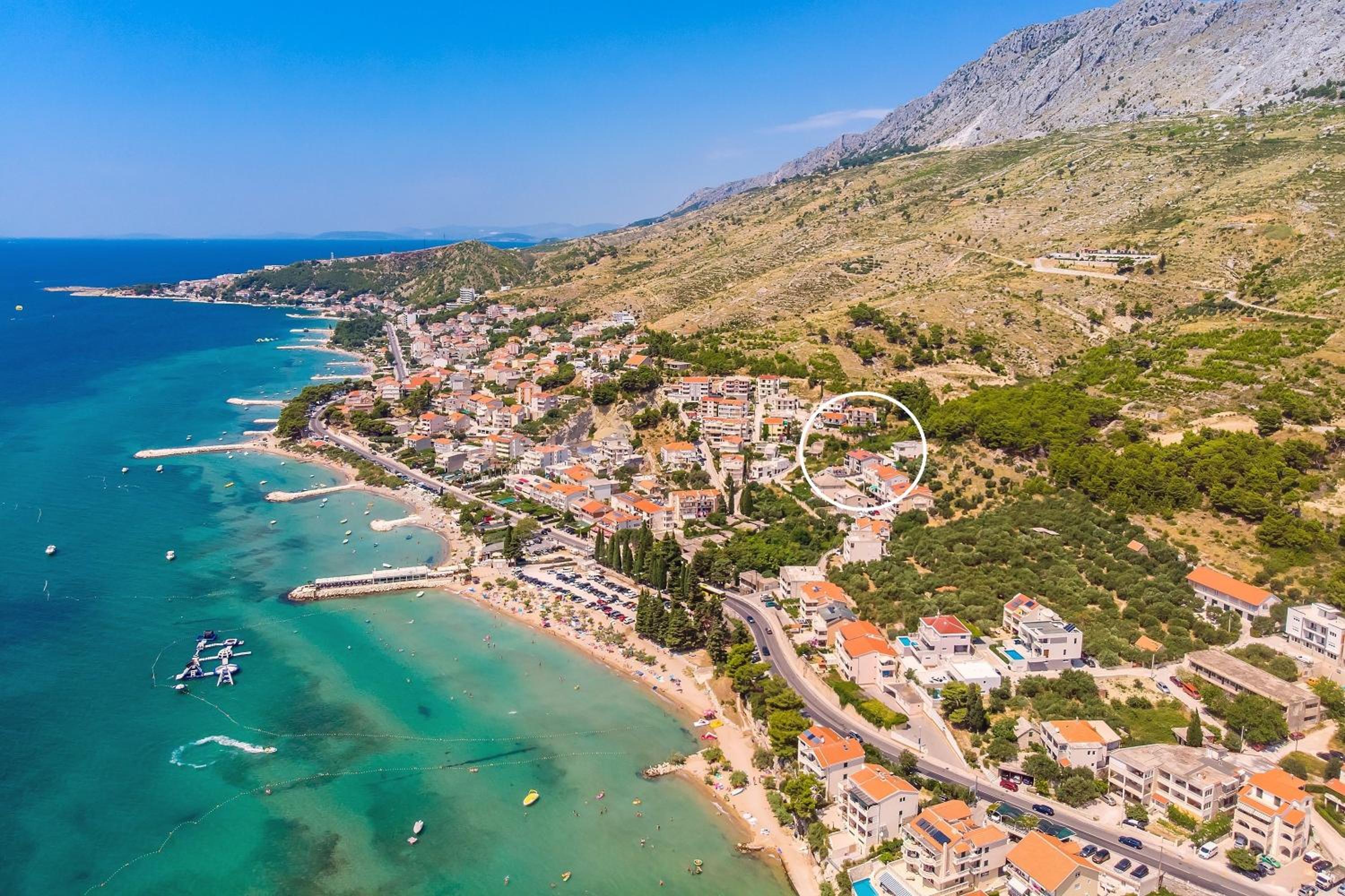 Hotel Luxury VILLA BANE, heated private pool and jacuzzi, sandy beach 120m far, 12 pax - Image 1