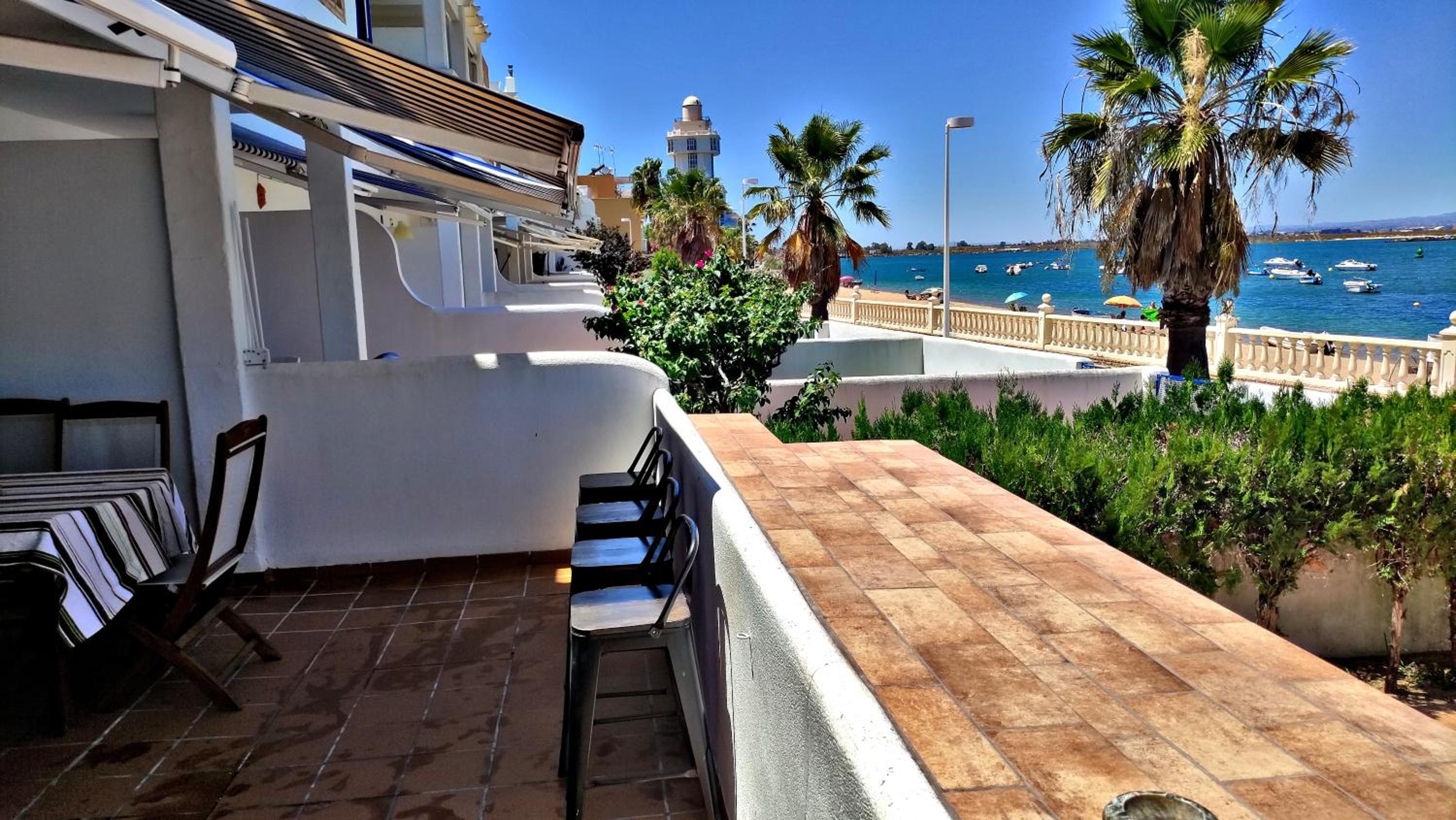 casa del mar,,, gran terraza junto playa cantil view 3