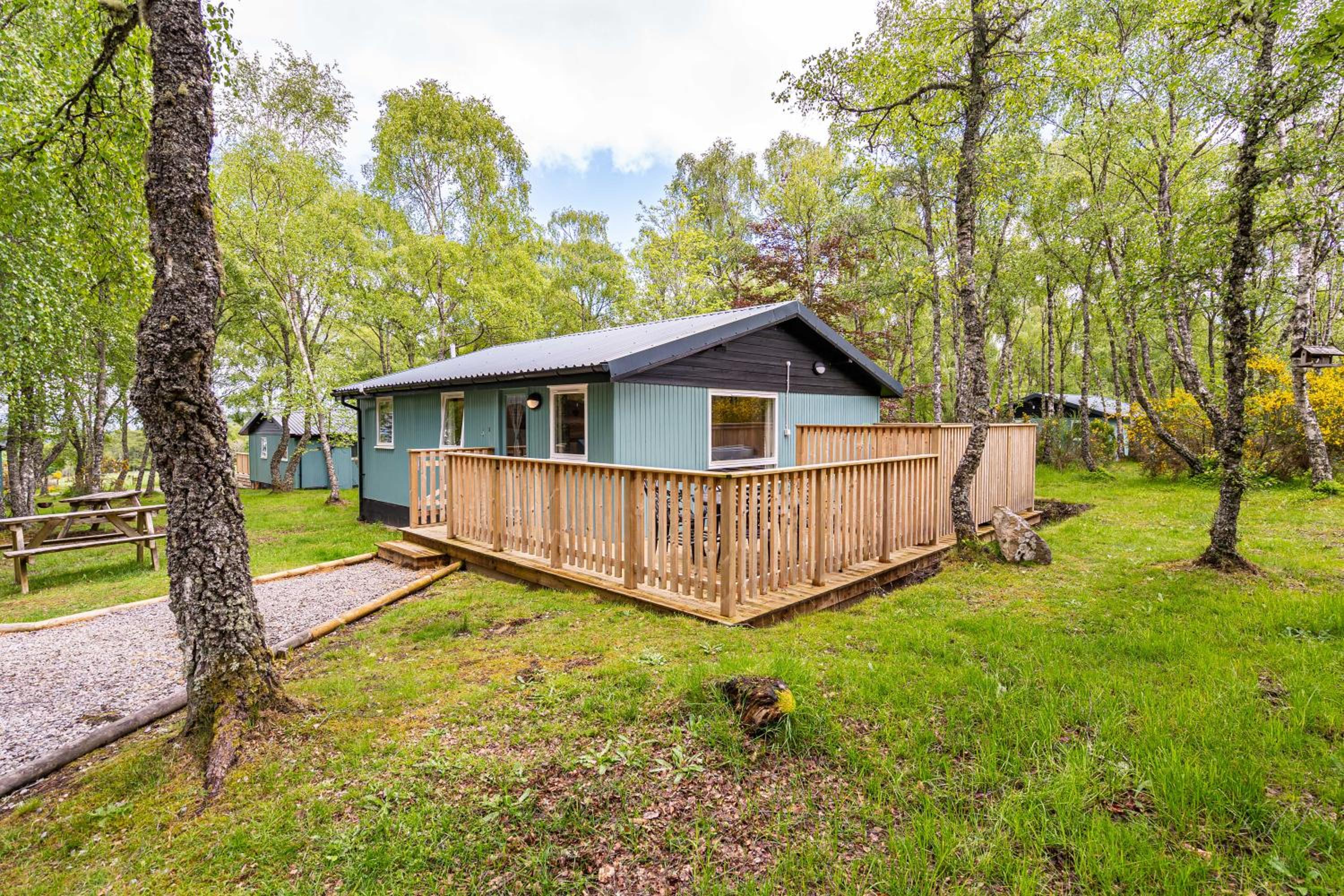 Heather Lodge 3 with Hot Tub view 2