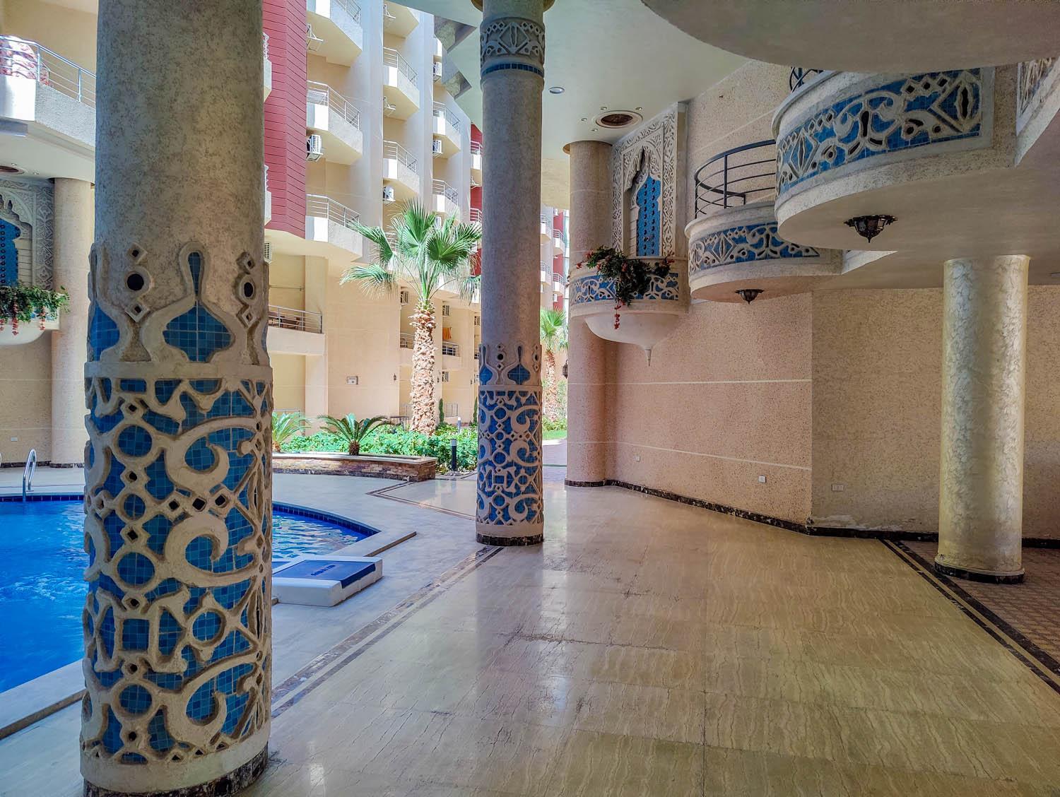 Sea view studio with private beach Casablanca Beach Resort