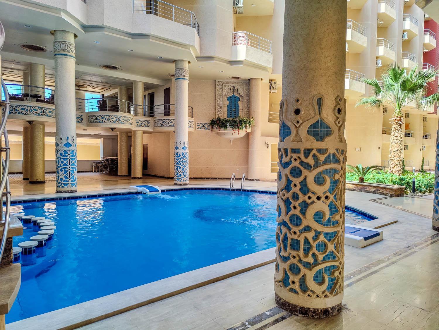 Sea view studio with private beach Casablanca Beach Resort