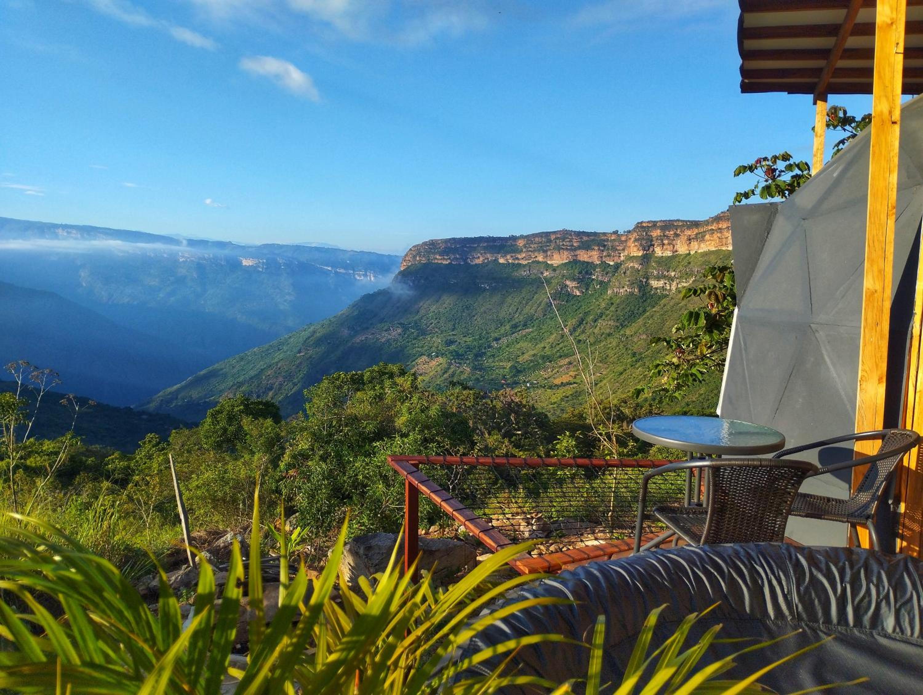 Domo Jacuzzi con vista al Cañón del Chicamocha