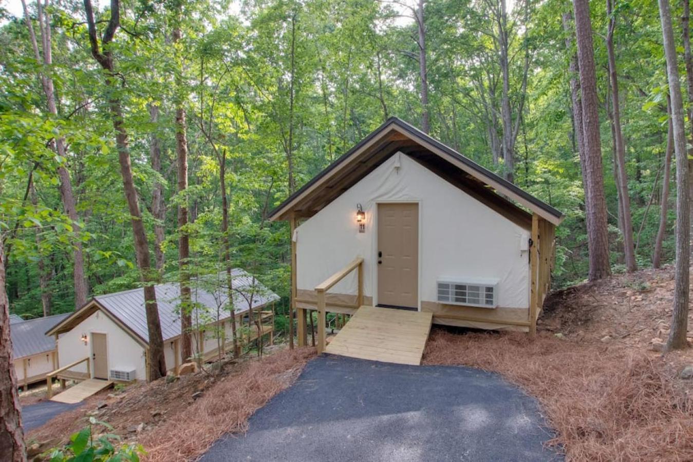 Love Shack Luxury Glamping Tent Honeymoon Theme view 2
