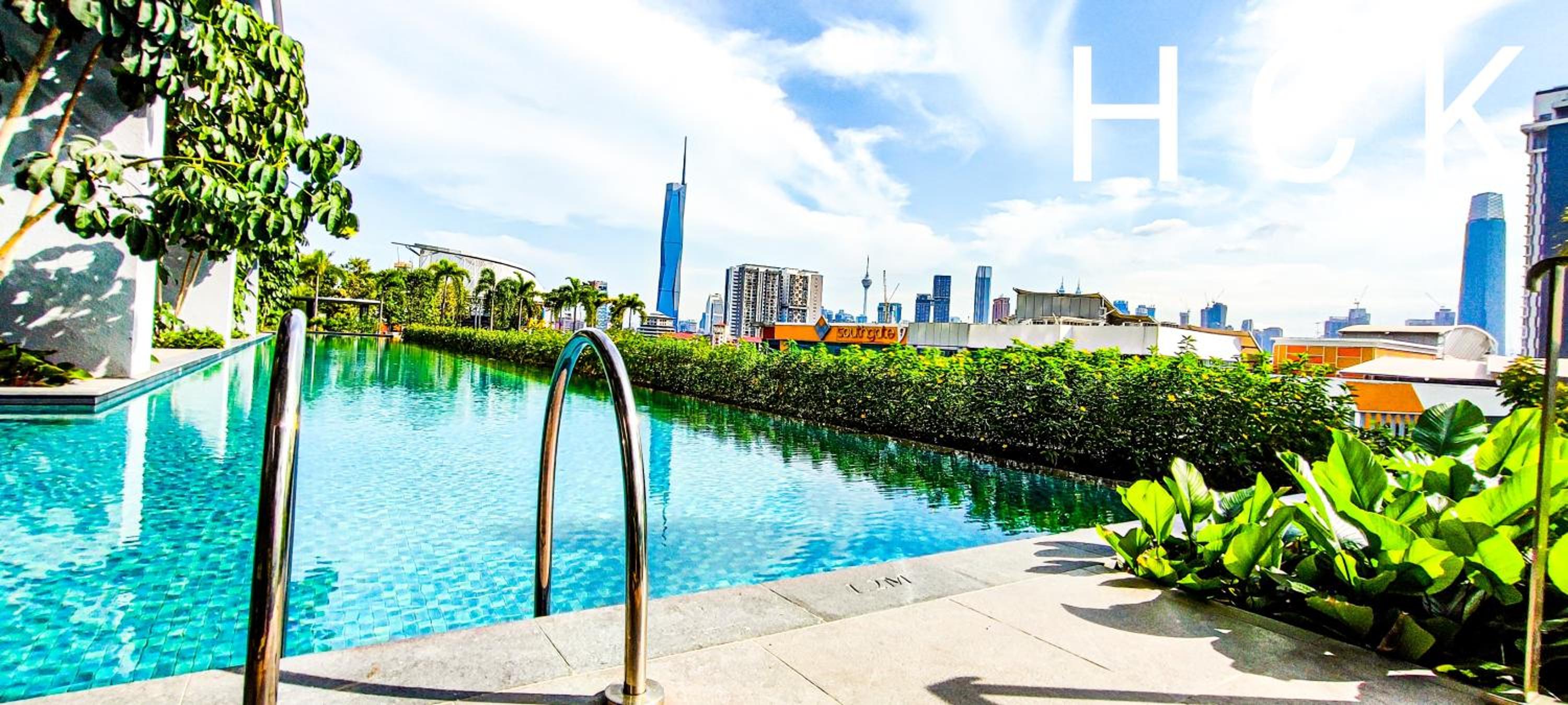 Luxury Balcony at Trion KL by HCK