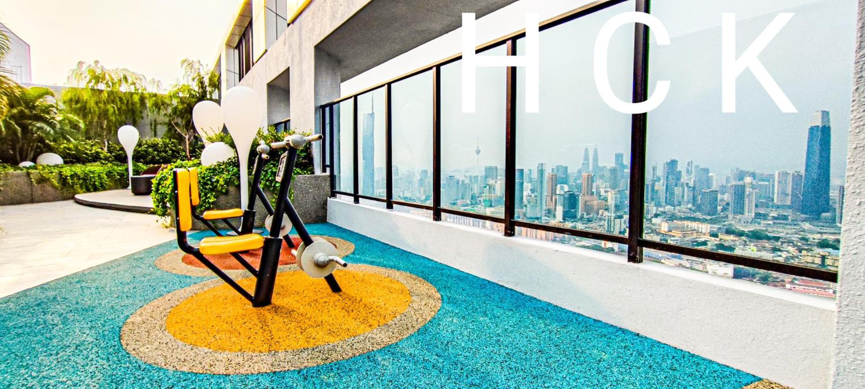 Luxury Balcony at Trion KL by HCK