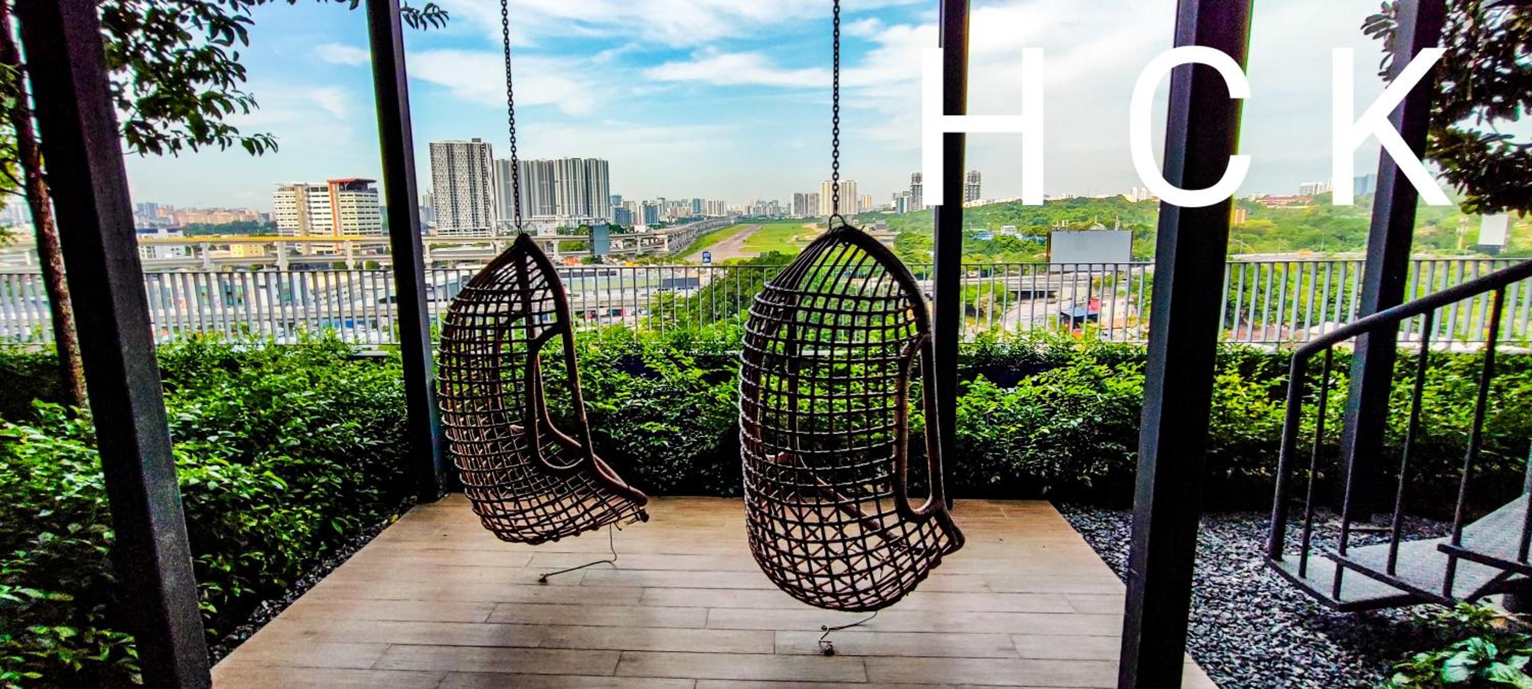 Luxury Balcony at Trion KL by HCK