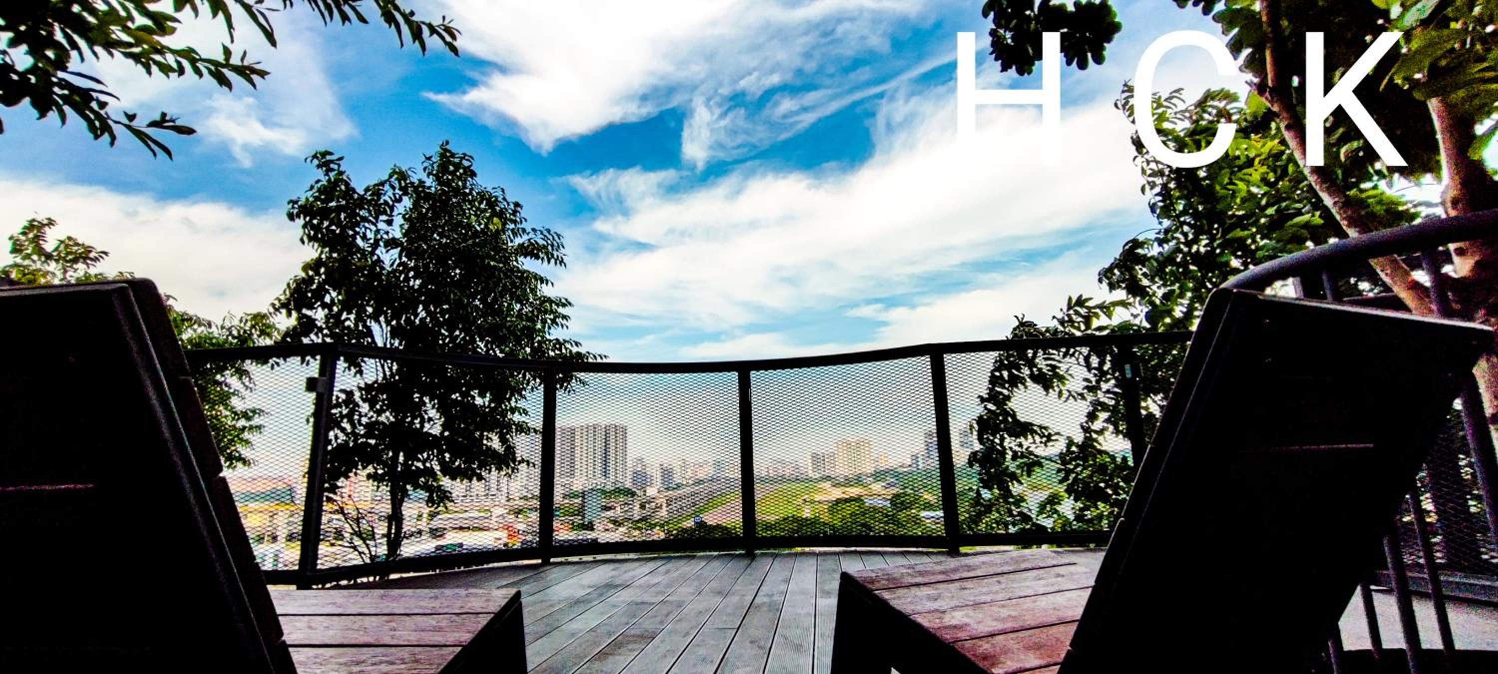 Luxury Balcony at Trion KL by HCK