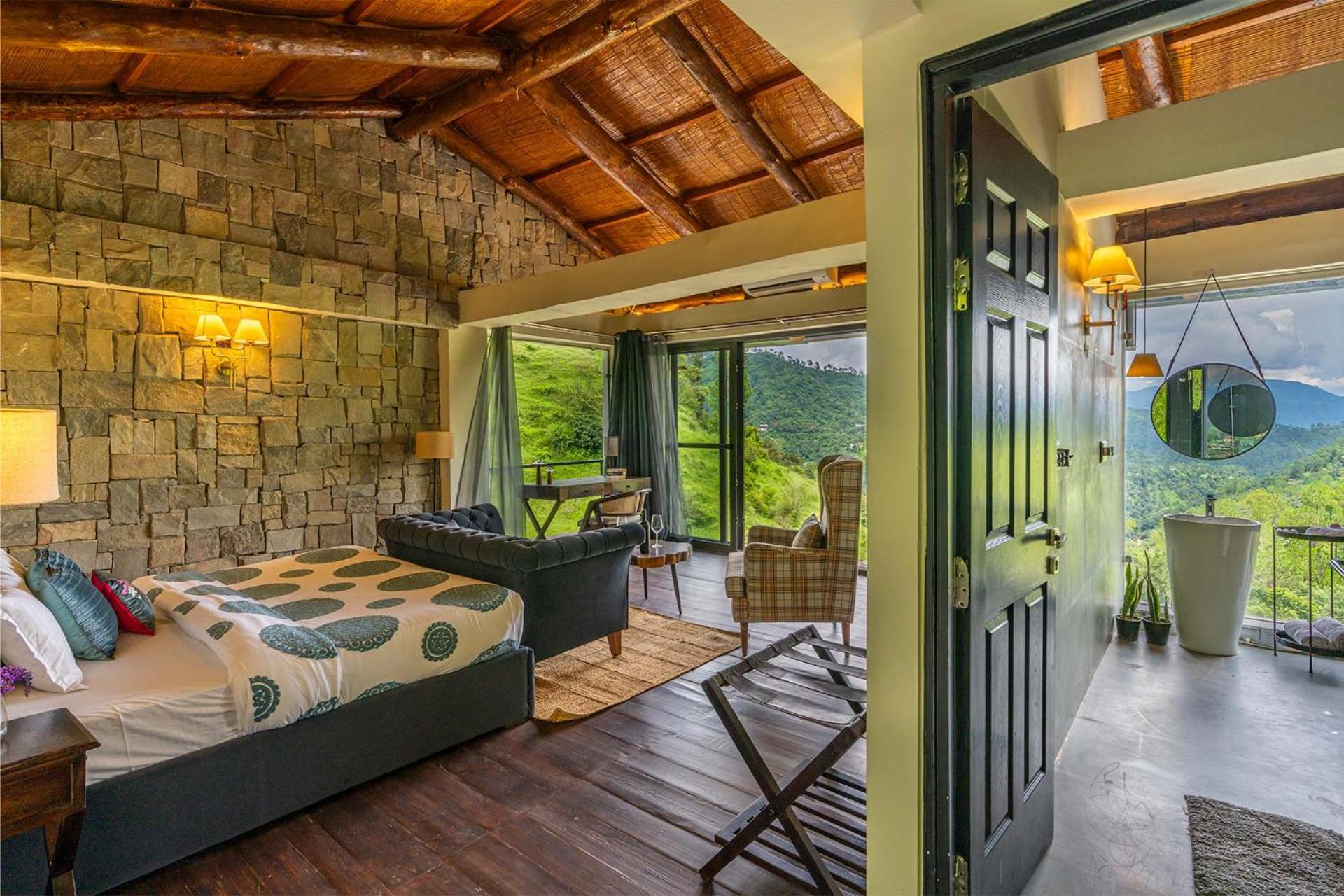 StayVista at Leopards Creek A 4BR Pool Villa with Pool Table view 3