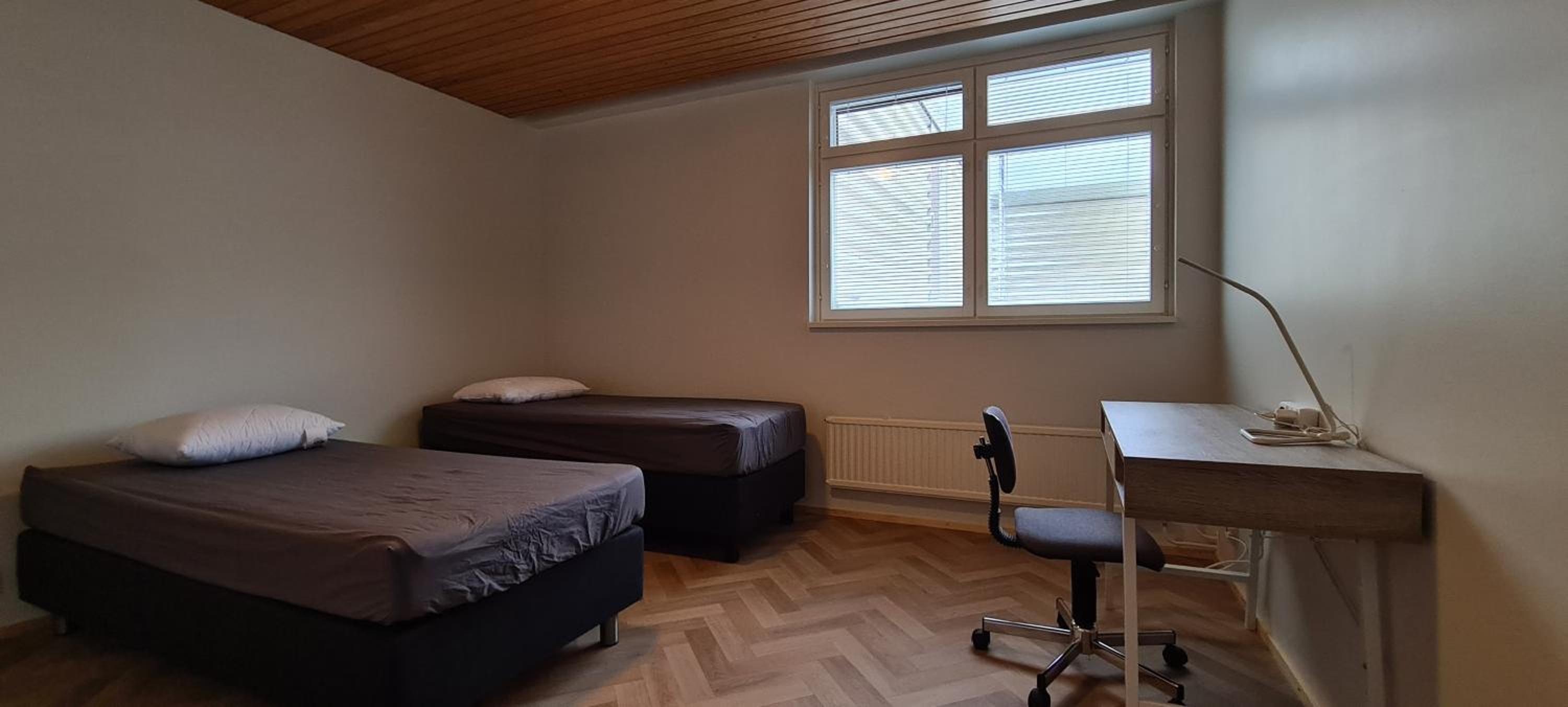 Kattohuoneisto keskustassa