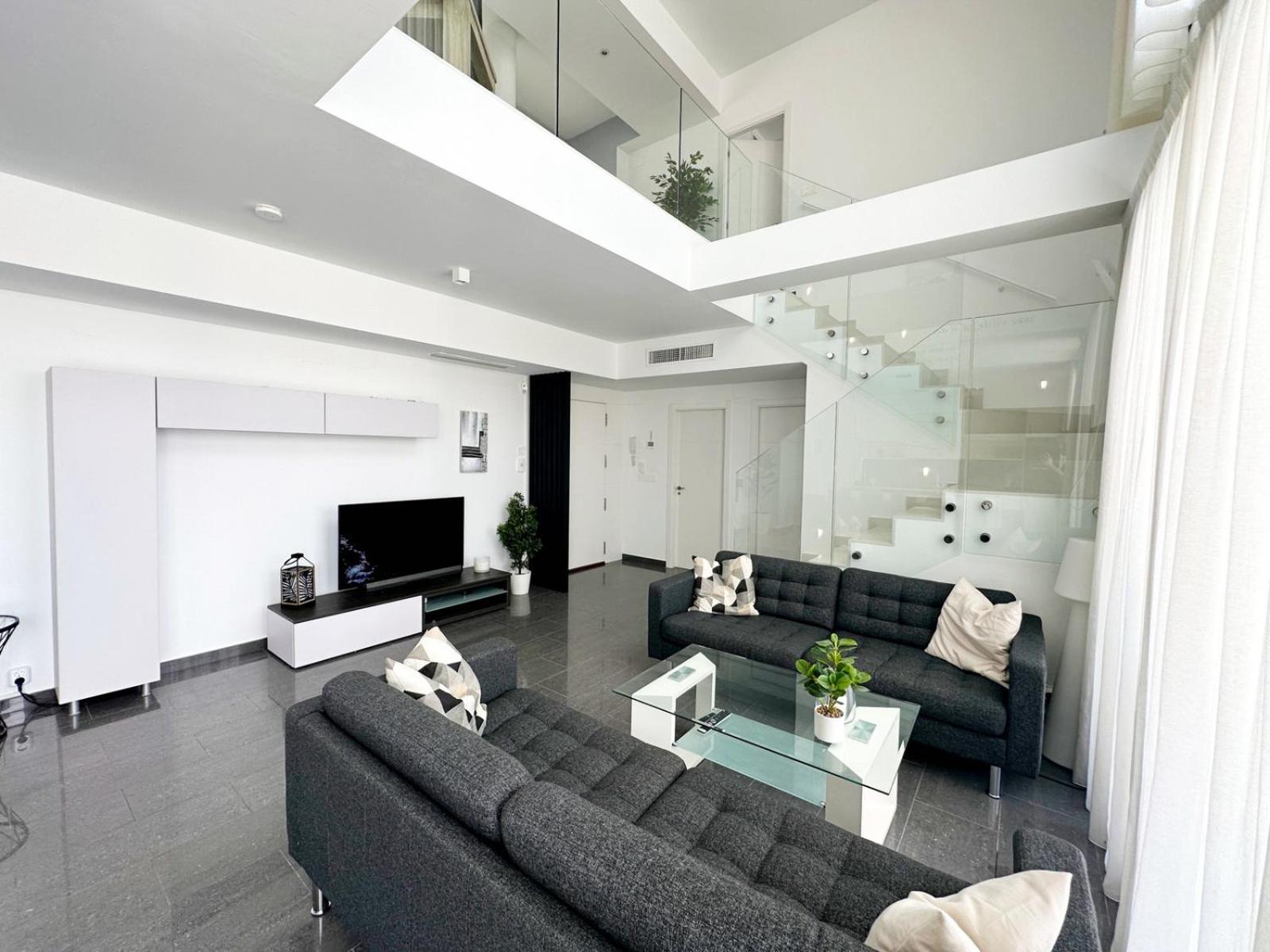 Luxury villa with large swimming pool and outdoor area