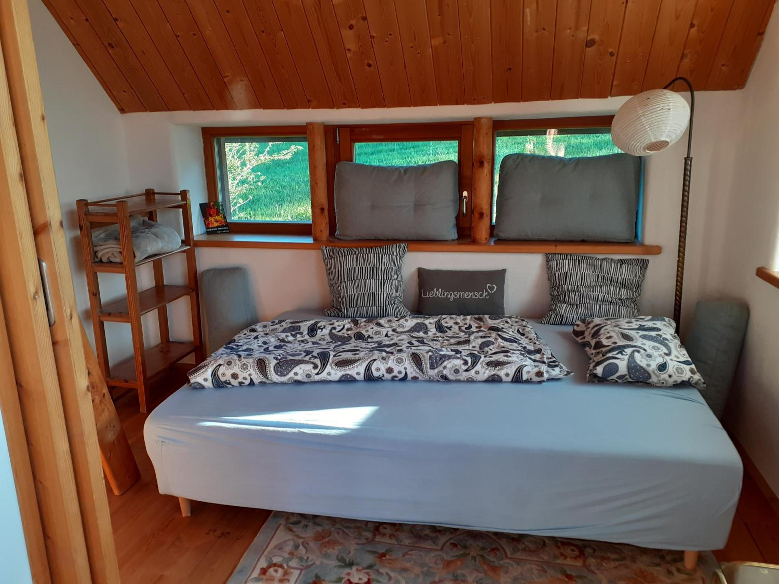 Ferienhaus mit Blick auf den Grimming