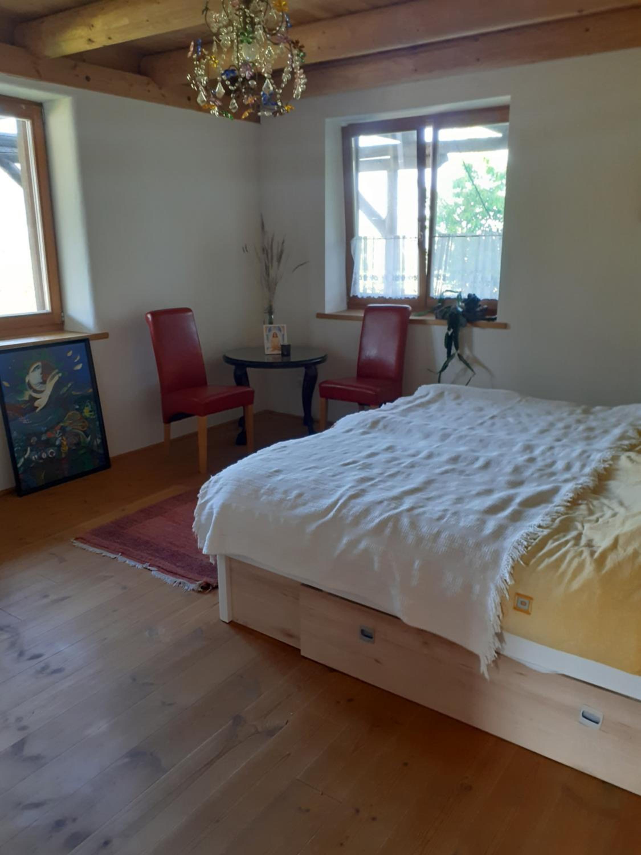 Ferienhaus mit Blick auf den Grimming