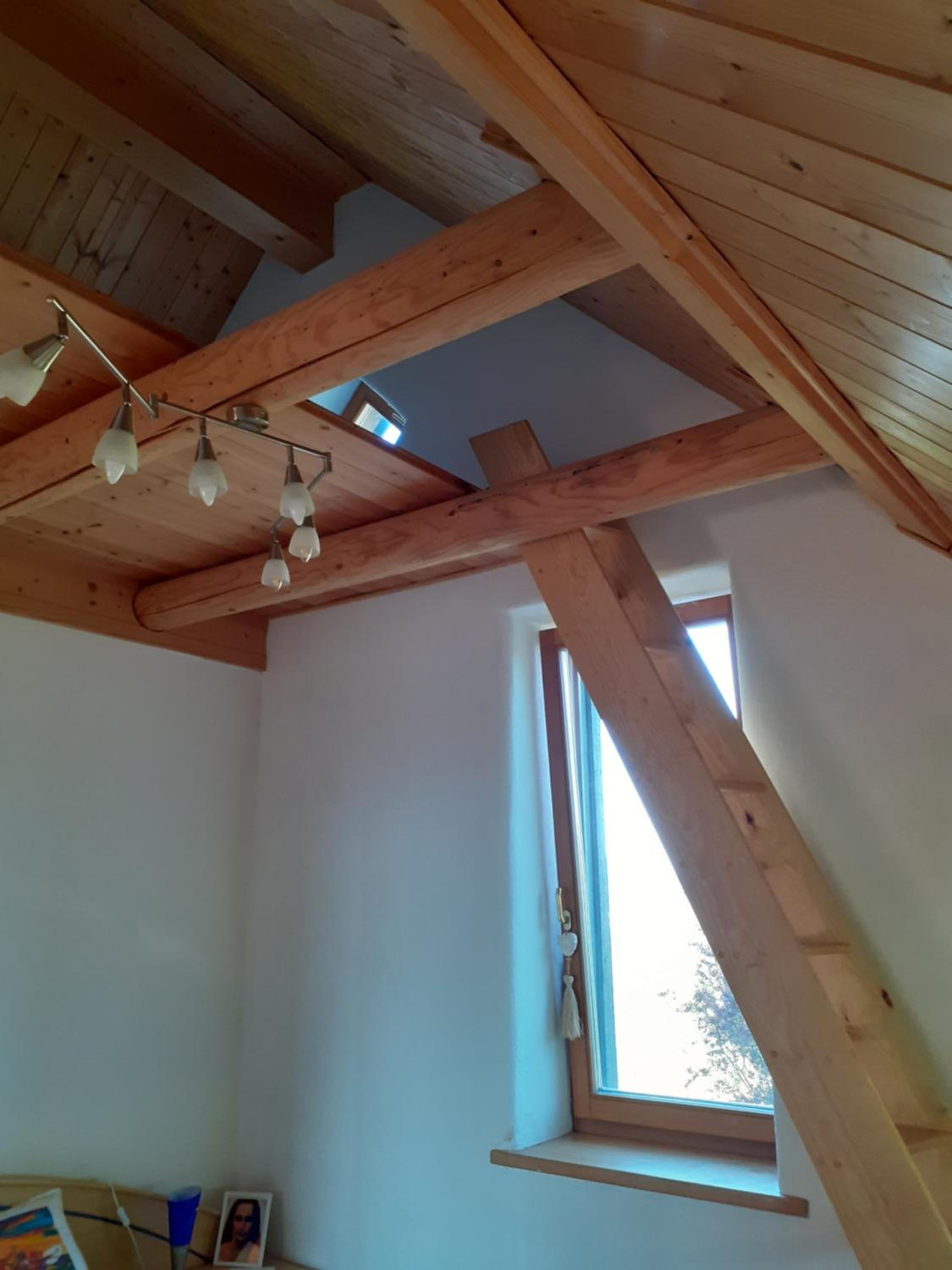 Ferienhaus mit Blick auf den Grimming
