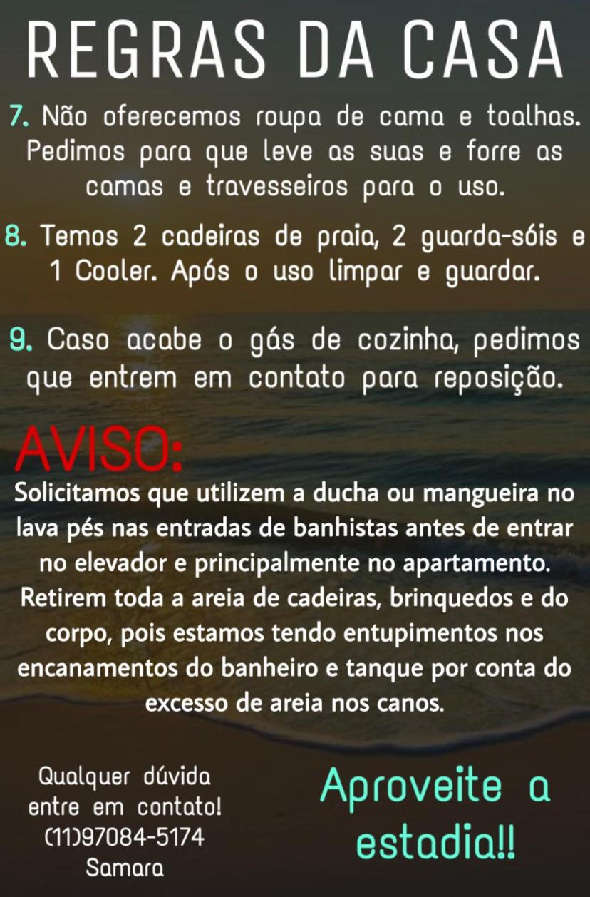 Apartamento frente ao mar com varanda e piscina