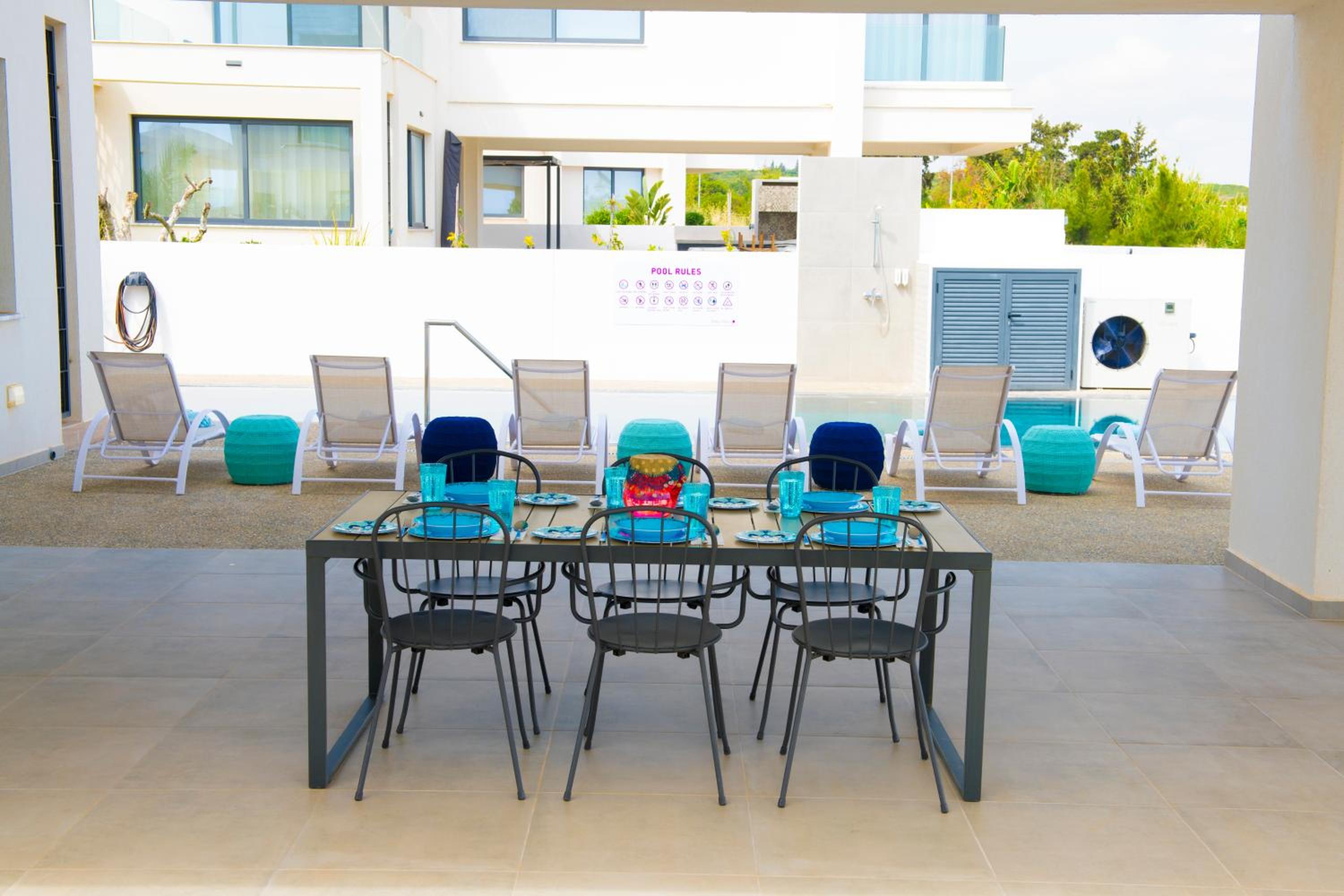 Billy's Place Protaras Luxury Villa with private pool with heated pool option for autumn and winter months