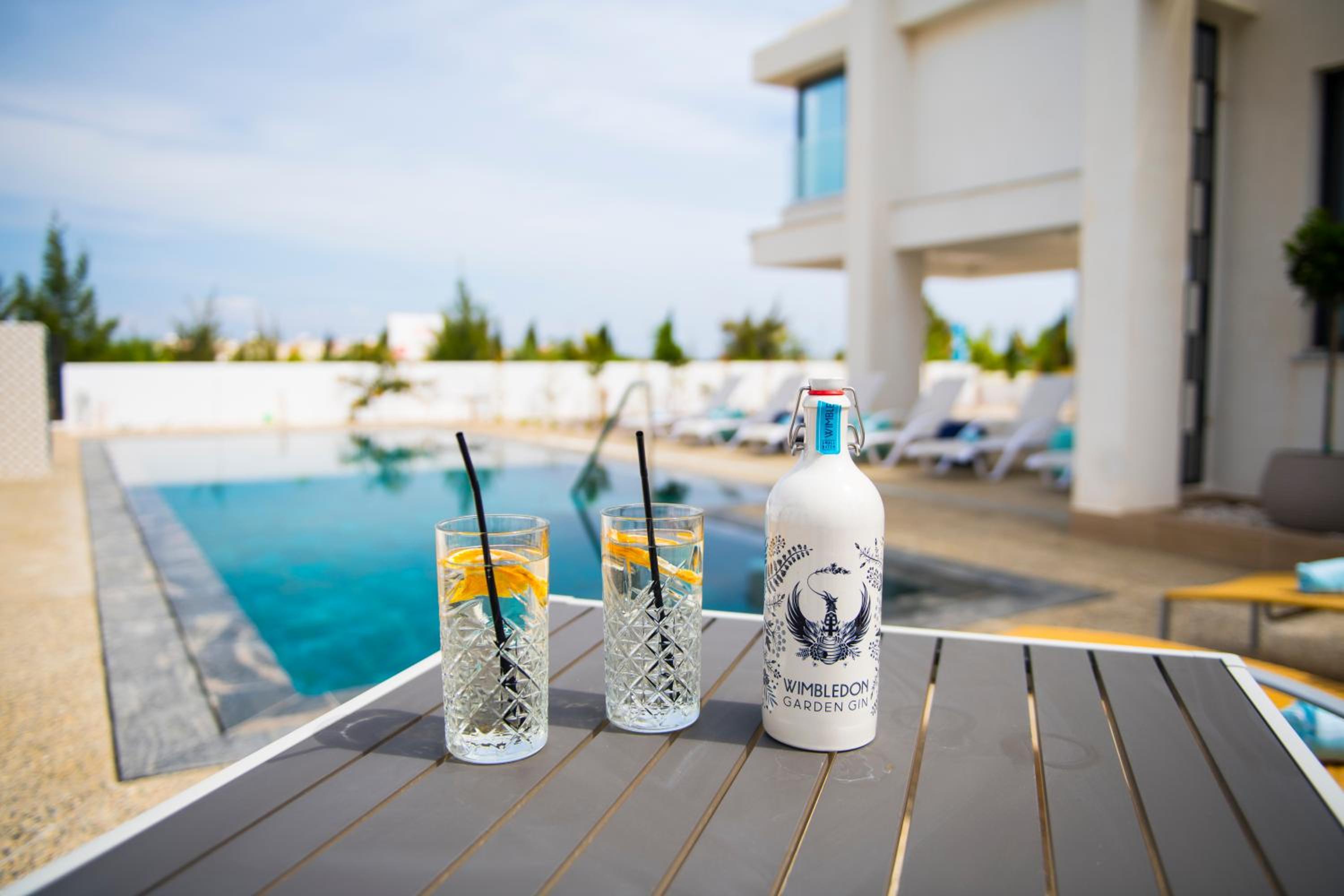 Billy's Place Protaras Luxury Villa with private pool with heated pool option for autumn and winter months