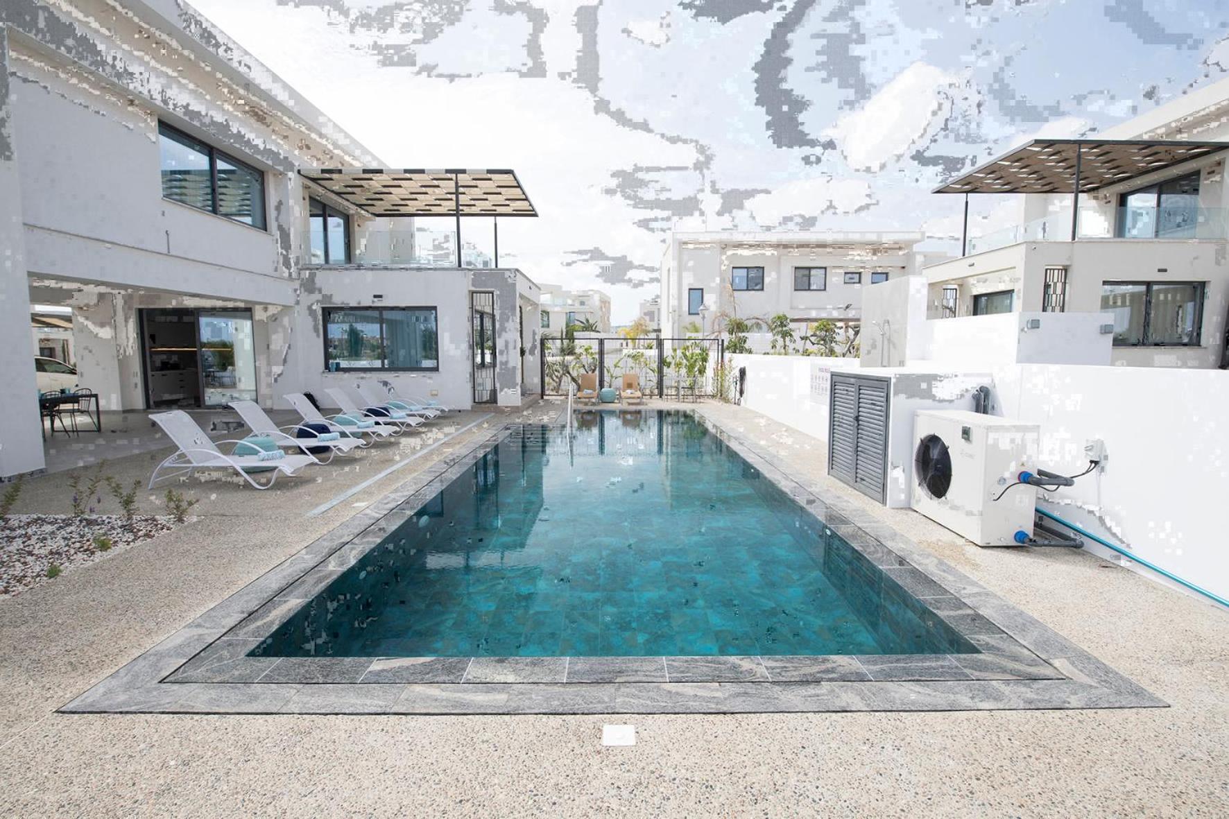 Billy's Place Protaras Luxury Villa with private pool with heated pool option for autumn and winter months