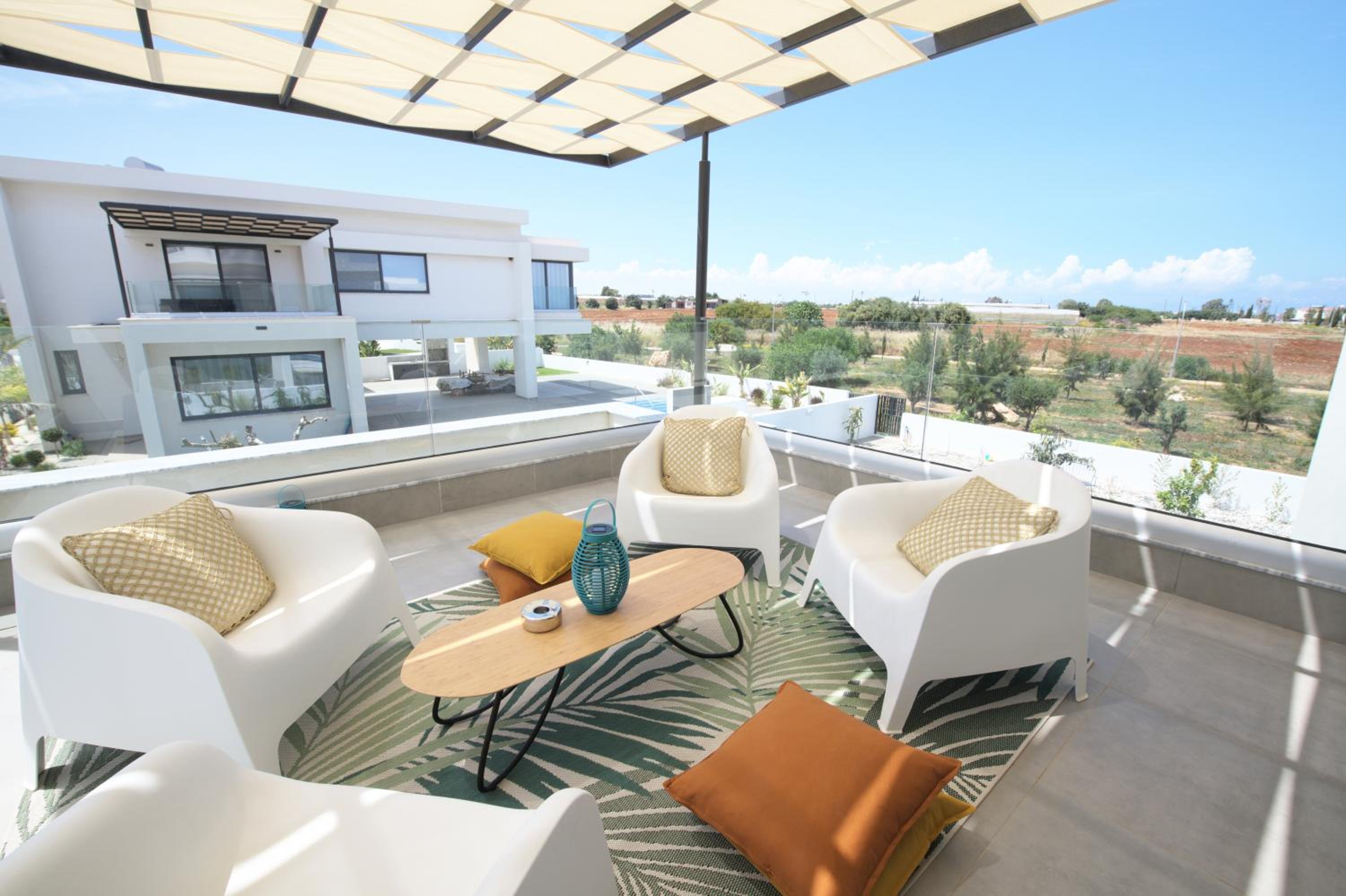 Billy's Place Protaras Luxury Villa with private pool with heated pool option for autumn and winter months