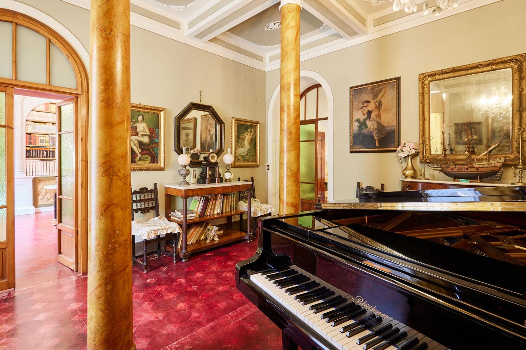 Villa Augusto en Cortona — lounge