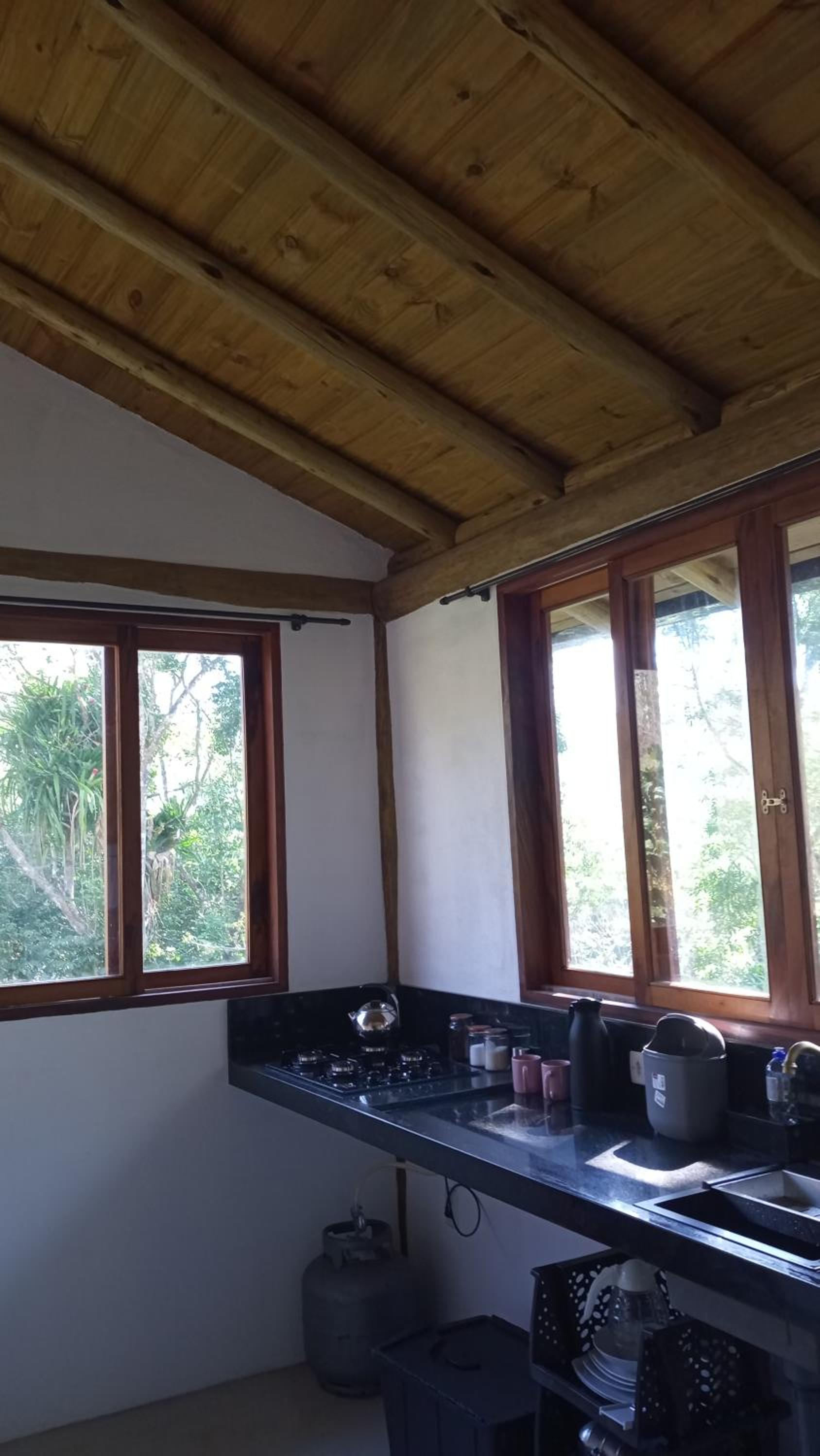 Ecocasa azul - Chalé na mata