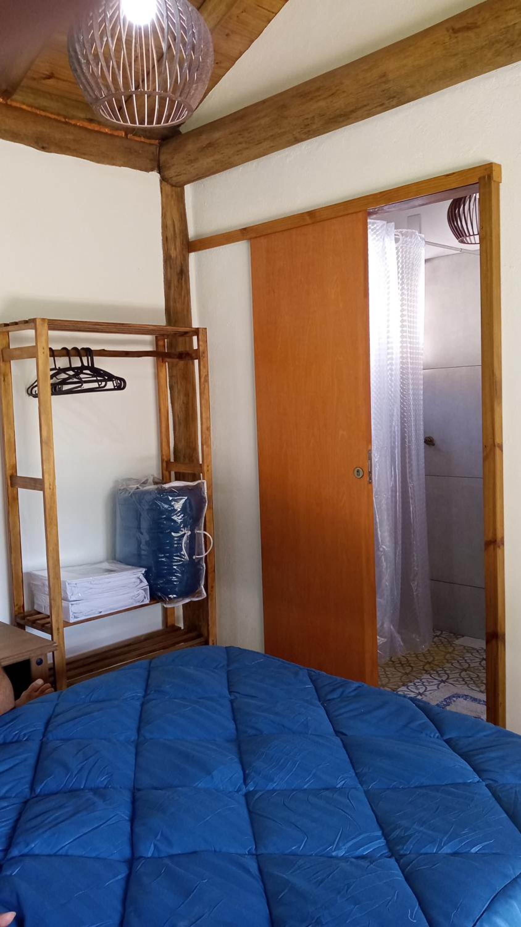 Ecocasa azul - Chalé na mata