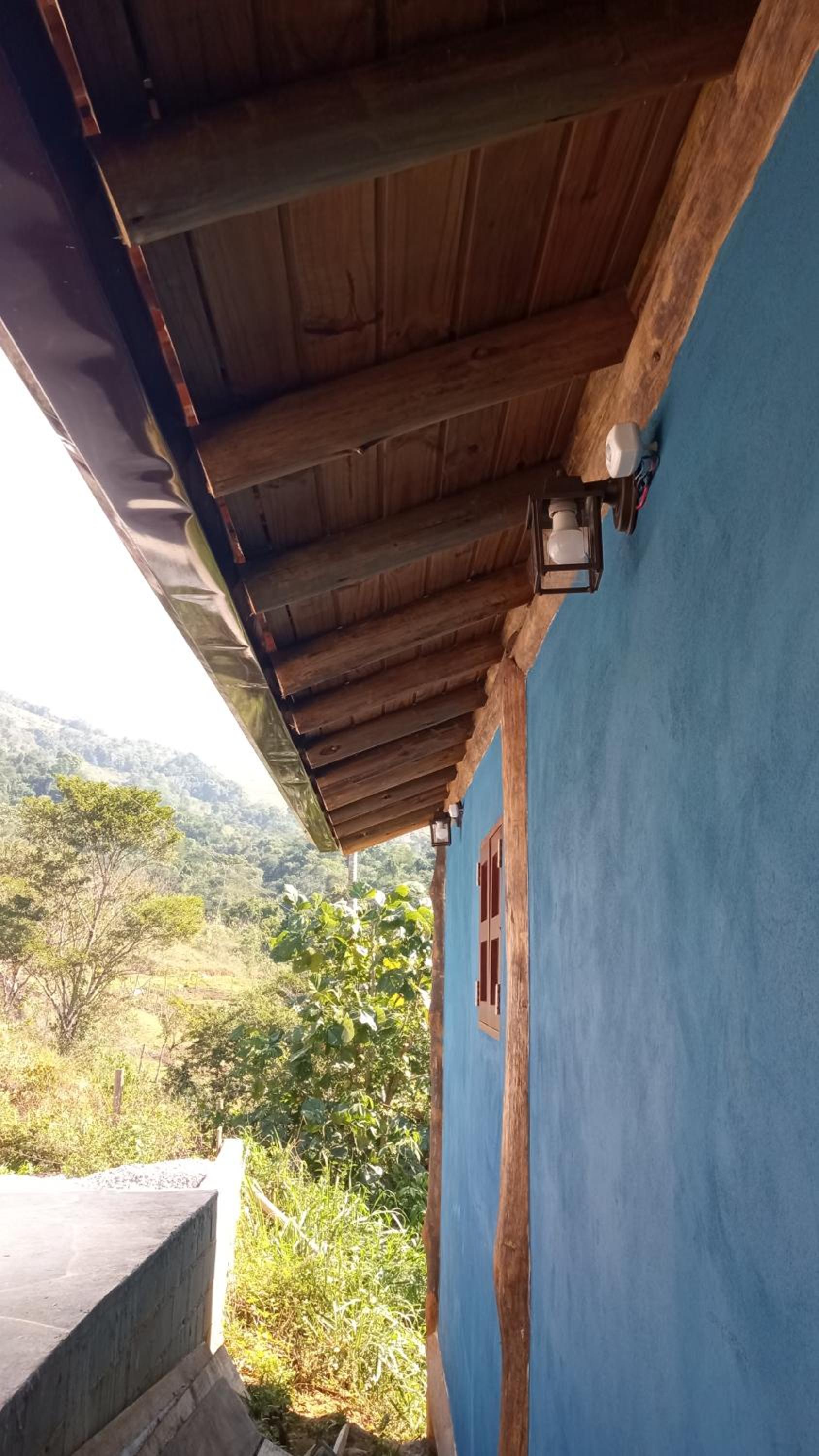 Ecocasa azul - Chalé na mata