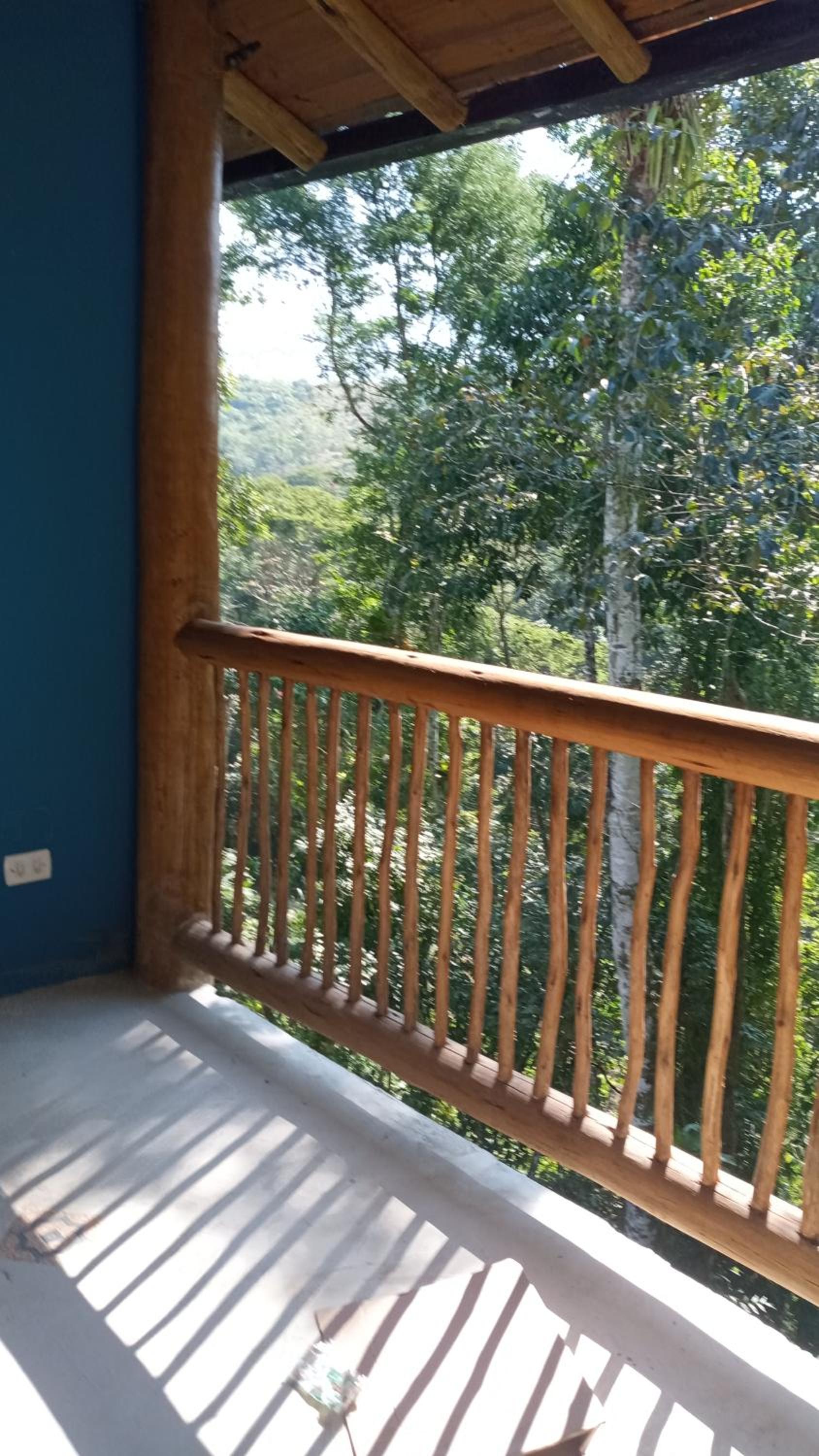 Ecocasa azul - Chalé na mata