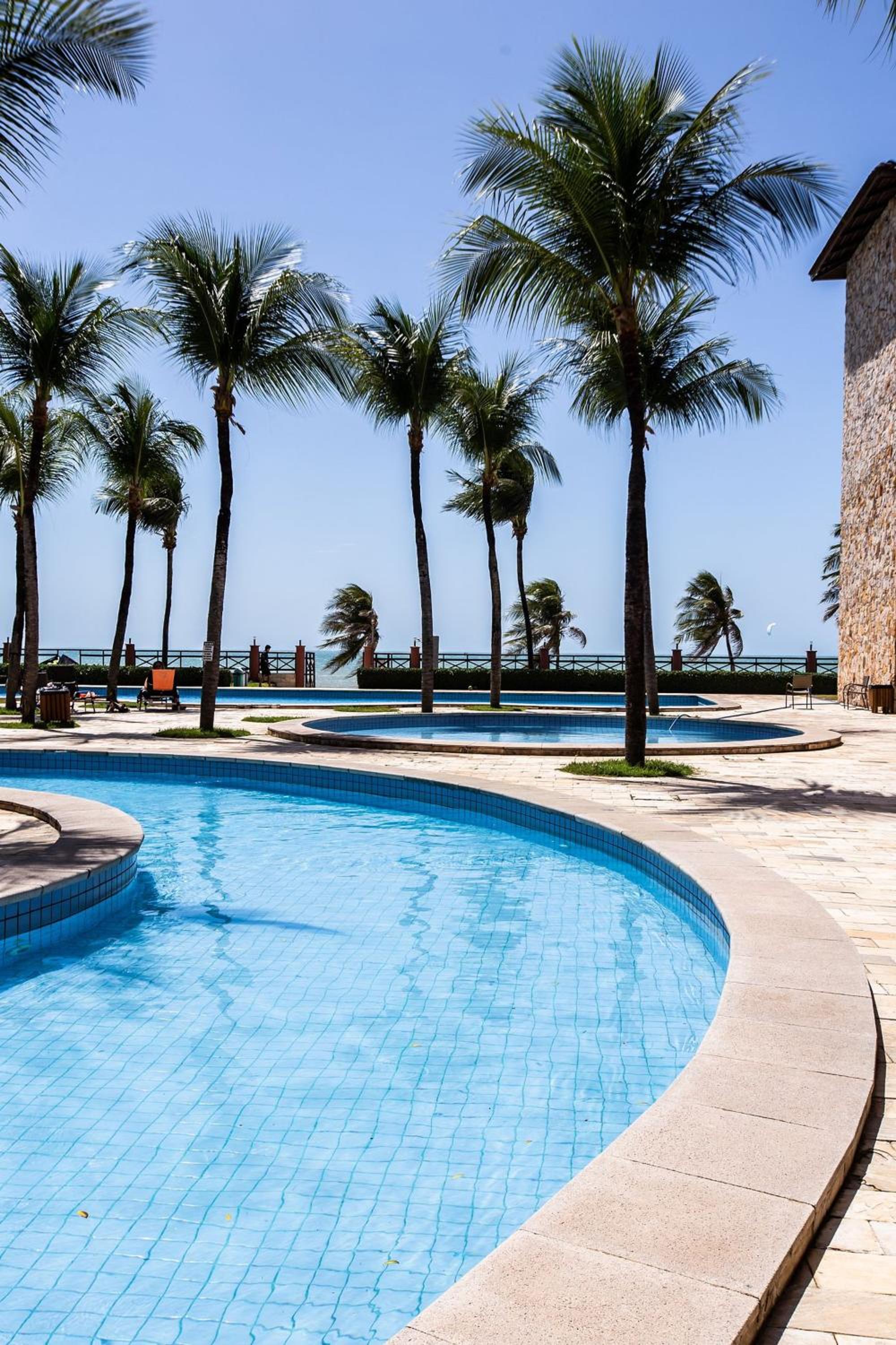[KaririBeach319] Incrível Flat 2qts à beira-mar