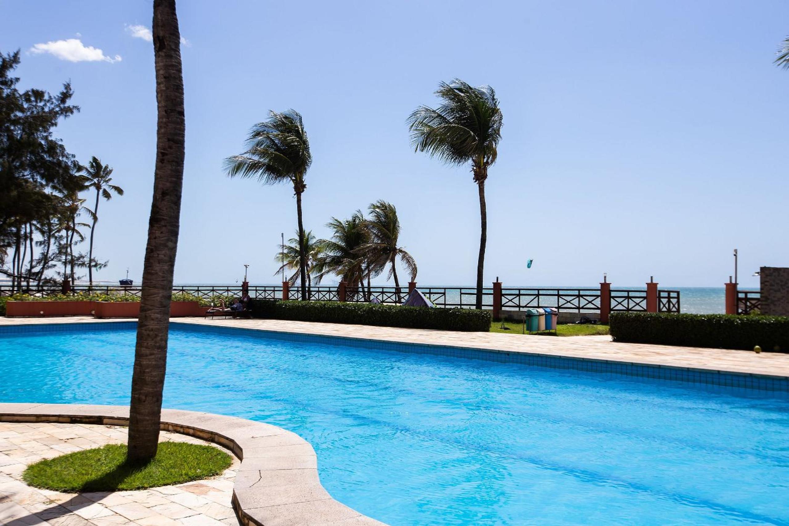 [KaririBeach319] Incrível Flat 2qts à beira-mar