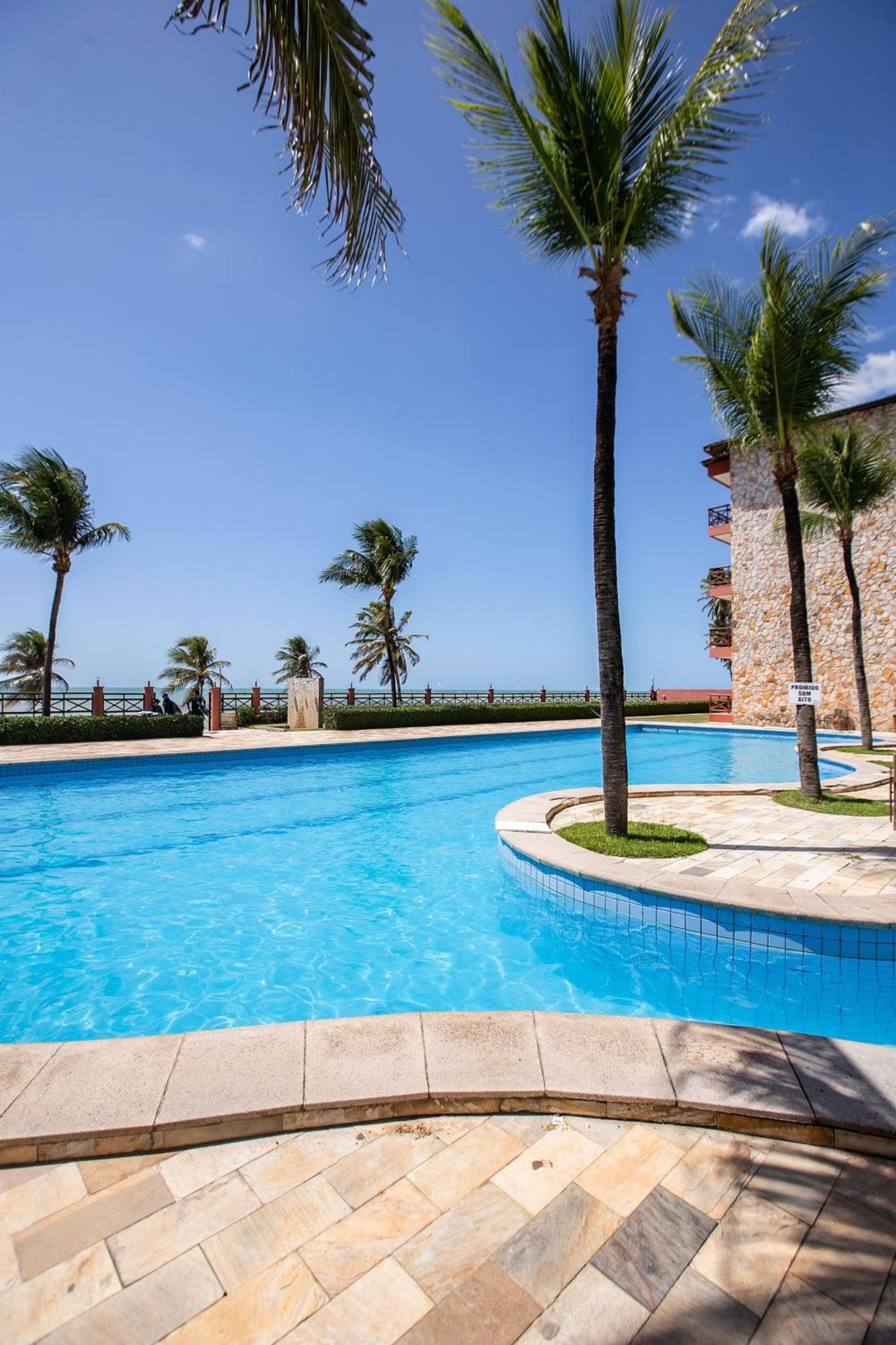 [KaririBeach319] Incrível Flat 2qts à beira-mar