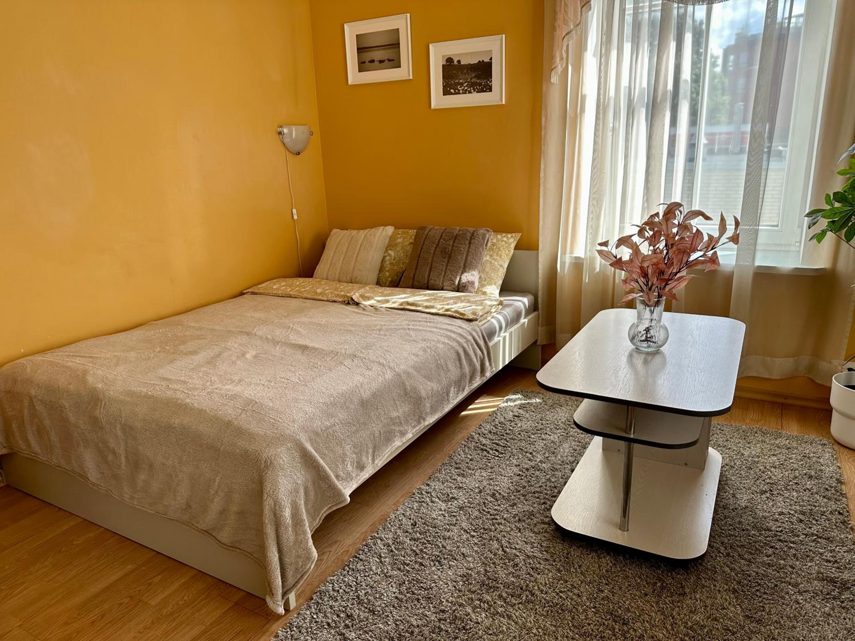 Center of city apartments, bus station 1min, airport 5 min view 4